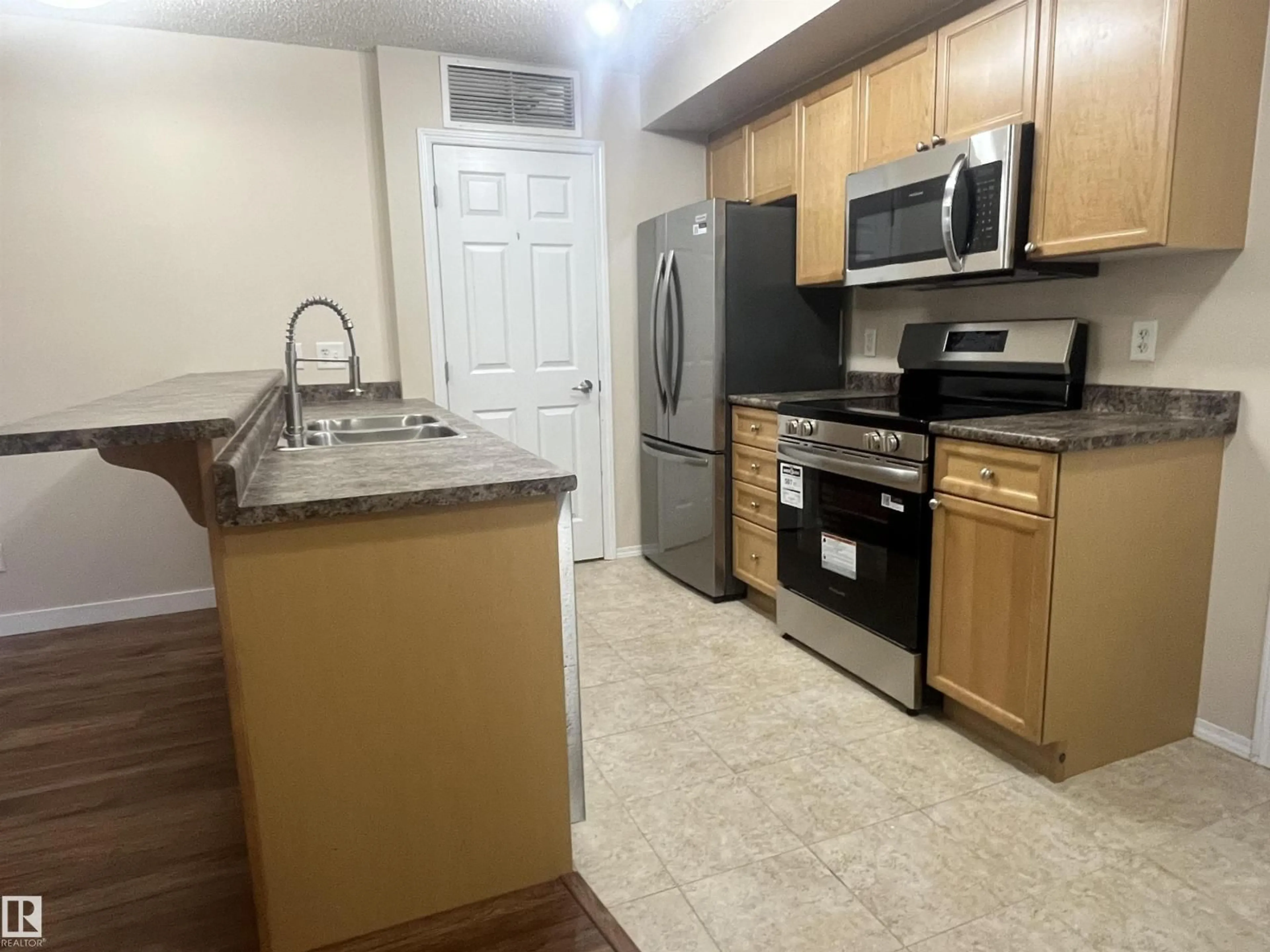 Standard kitchen, unknown for #202 - 6925 199 ST, Edmonton Alberta T5T3X7