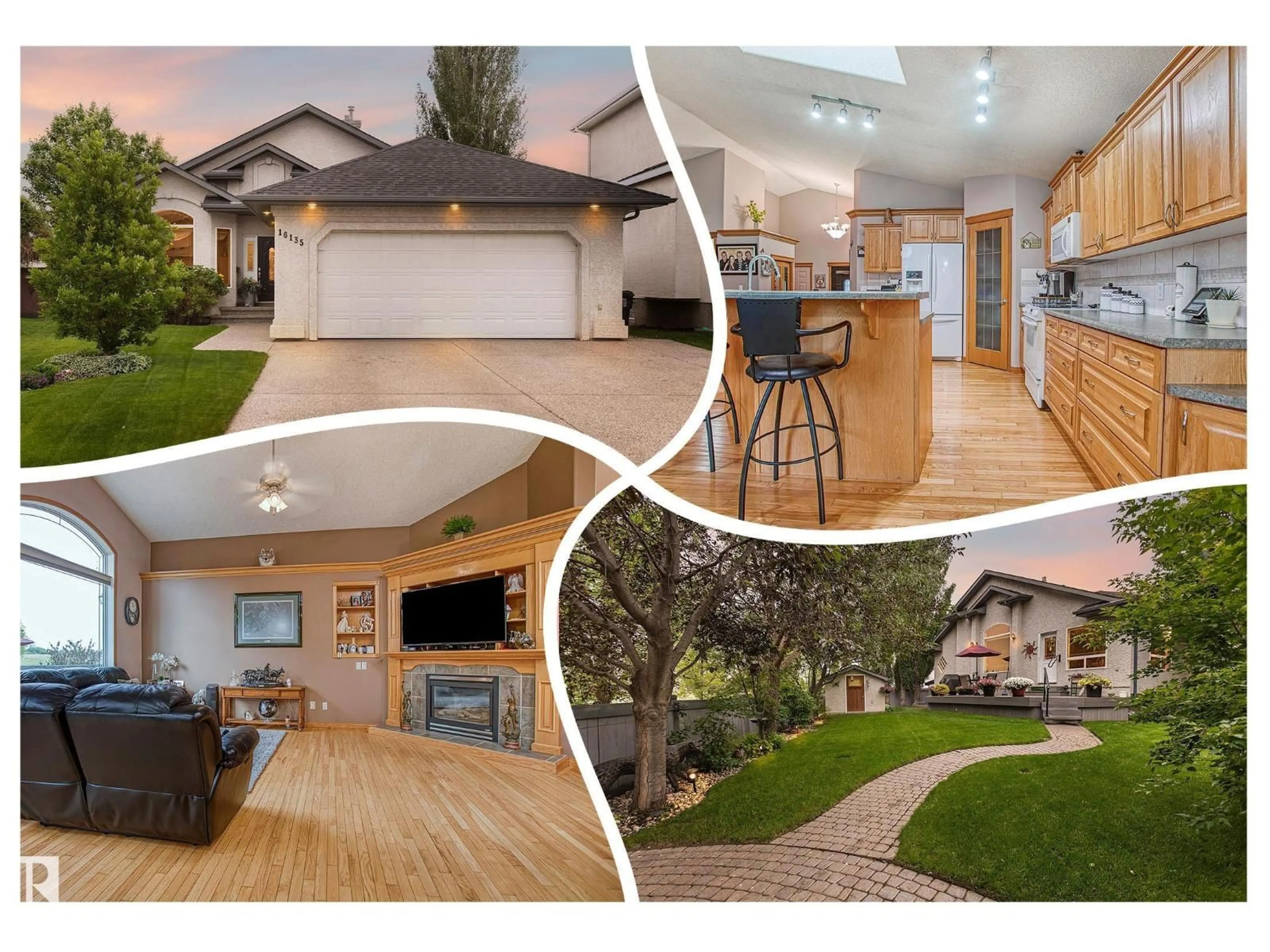 A pic from outside/outdoor area/front of a property/back of a property/a pic from drone, street for NW - 16135 72 ST, Edmonton Alberta T5Z3T8