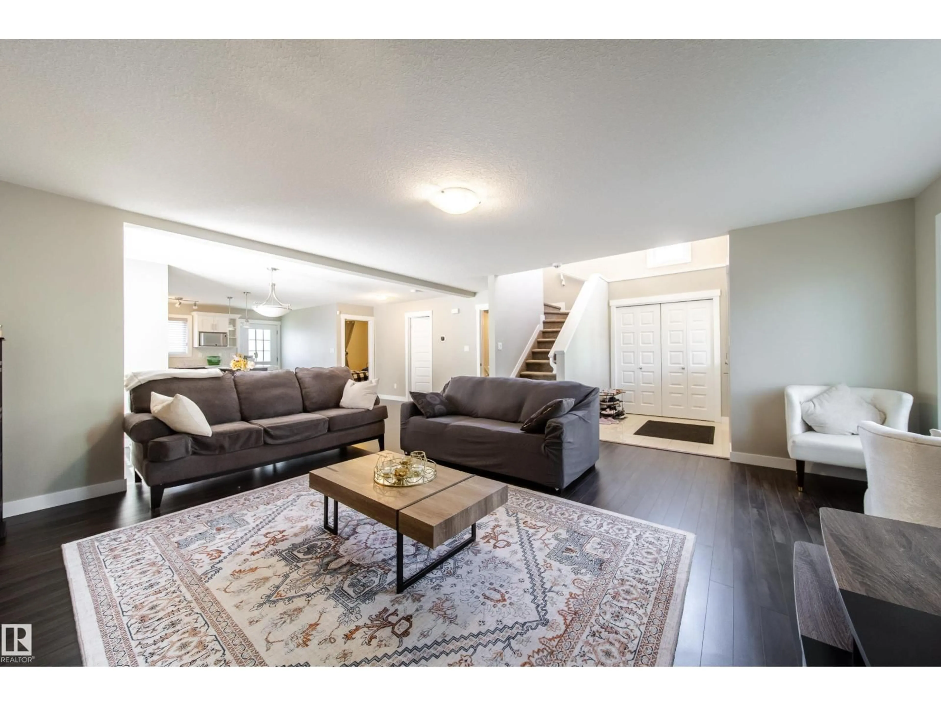 Living room with furniture, unknown for NW - 9742 153 ST, Edmonton Alberta T5P2A5