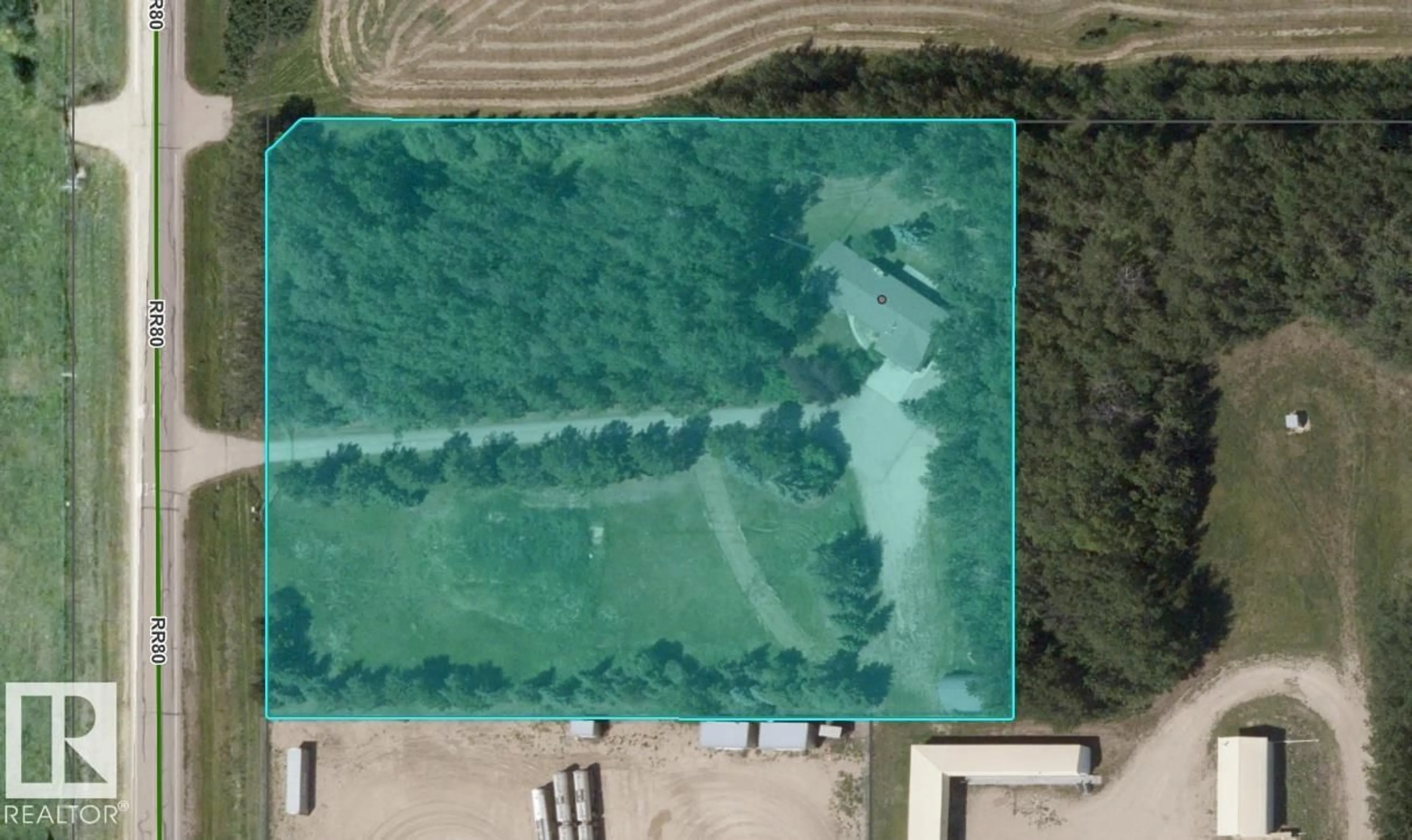 A pic from outside/outdoor area/front of a property/back of a property/a pic from drone, unknown for 5001 67 ST, Rural Brazeau County Alberta T7A1R9