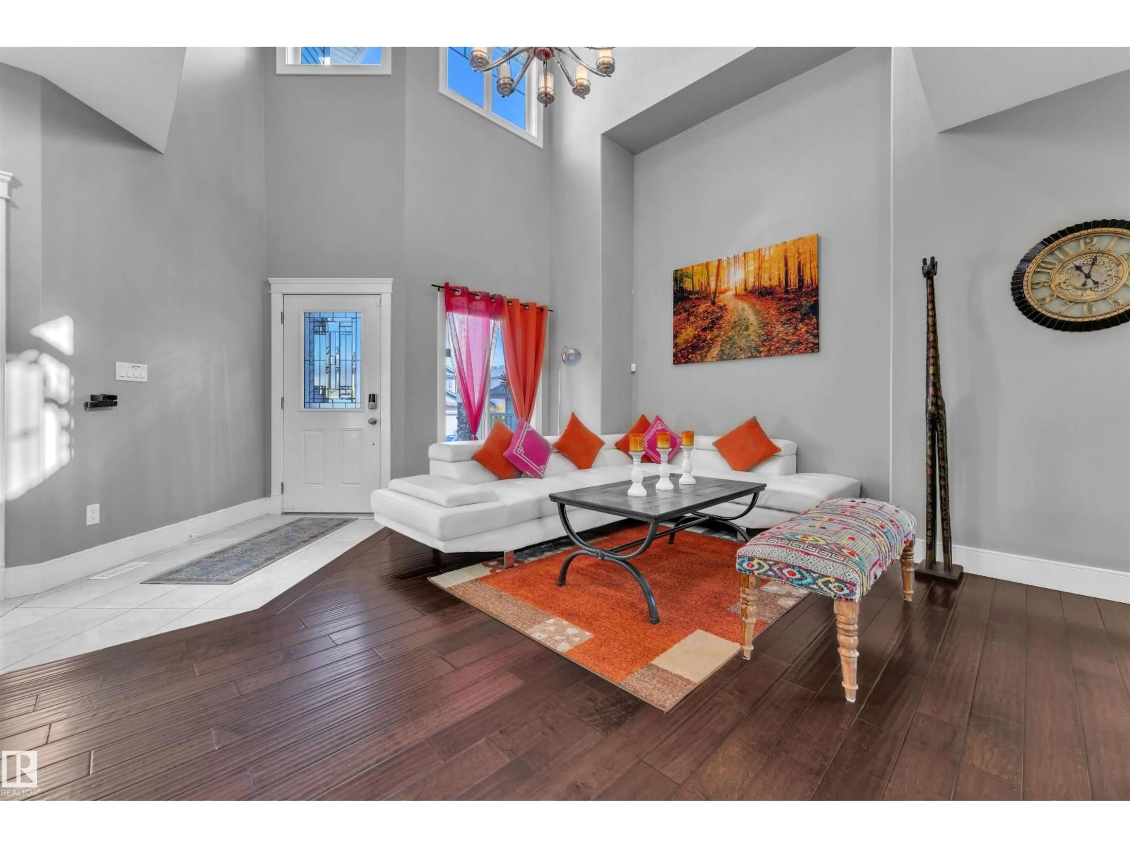 Living room with furniture, unknown for 3235 16 AVE, Edmonton Alberta T6T0T8