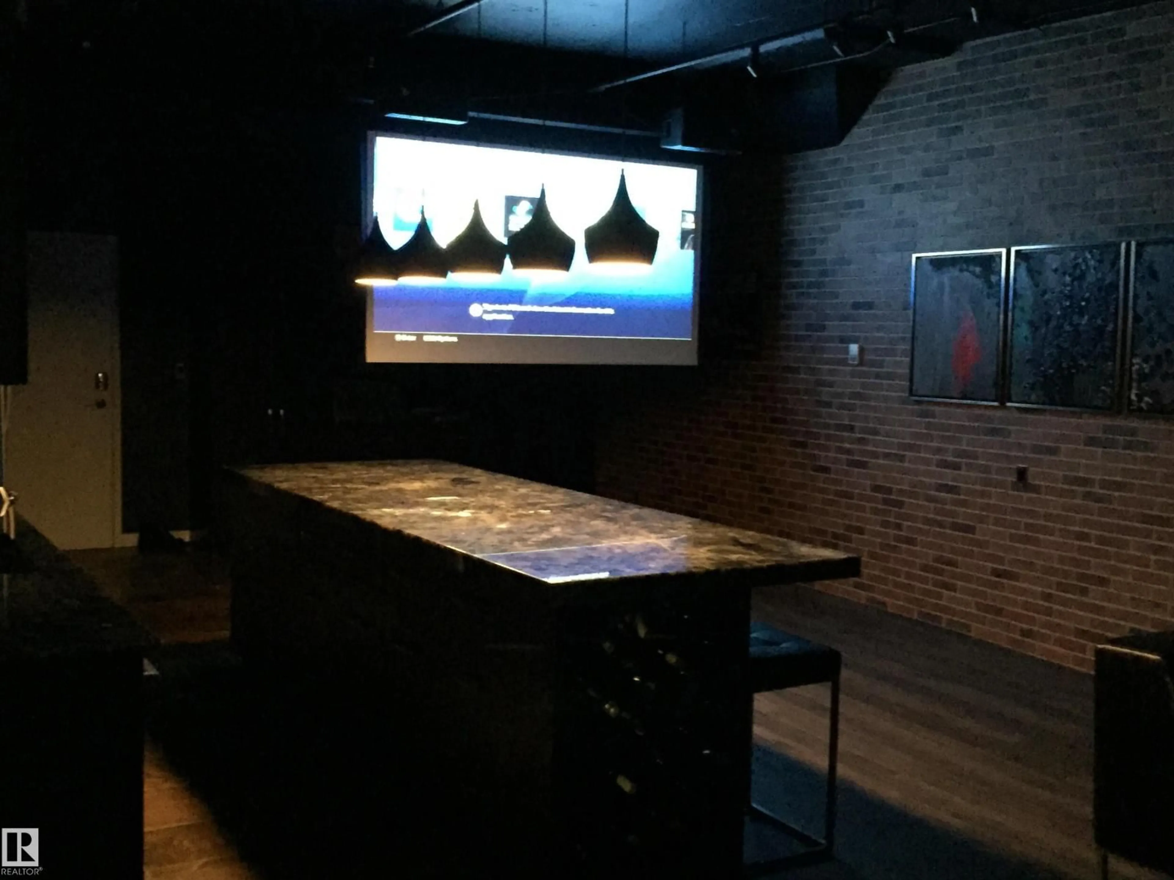 Home theater for 802 - 10179 105 ST, Edmonton Alberta T5J1E2