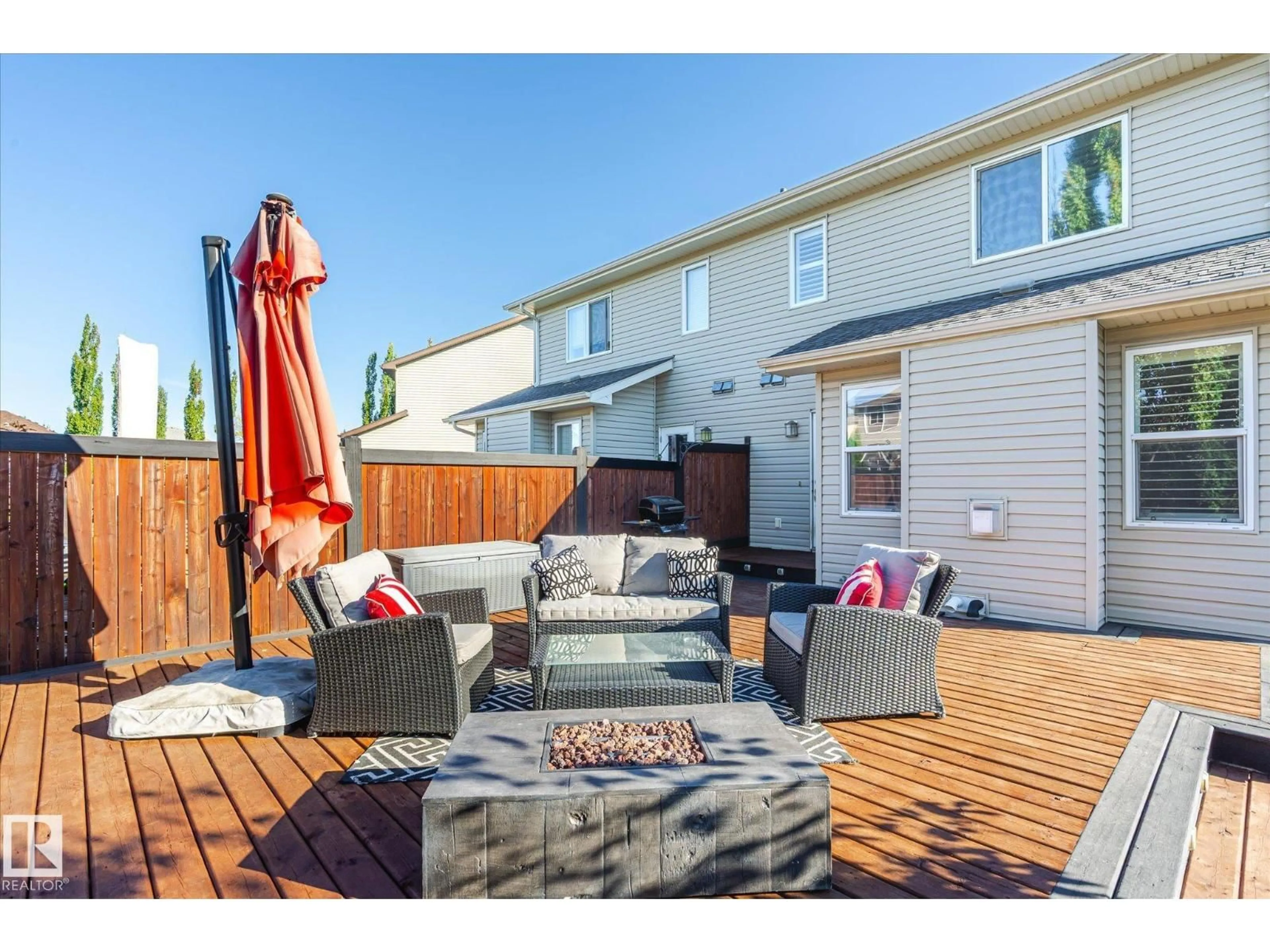 Patio, street for 28 HARTWICK ME, Spruce Grove Alberta T7X0A5