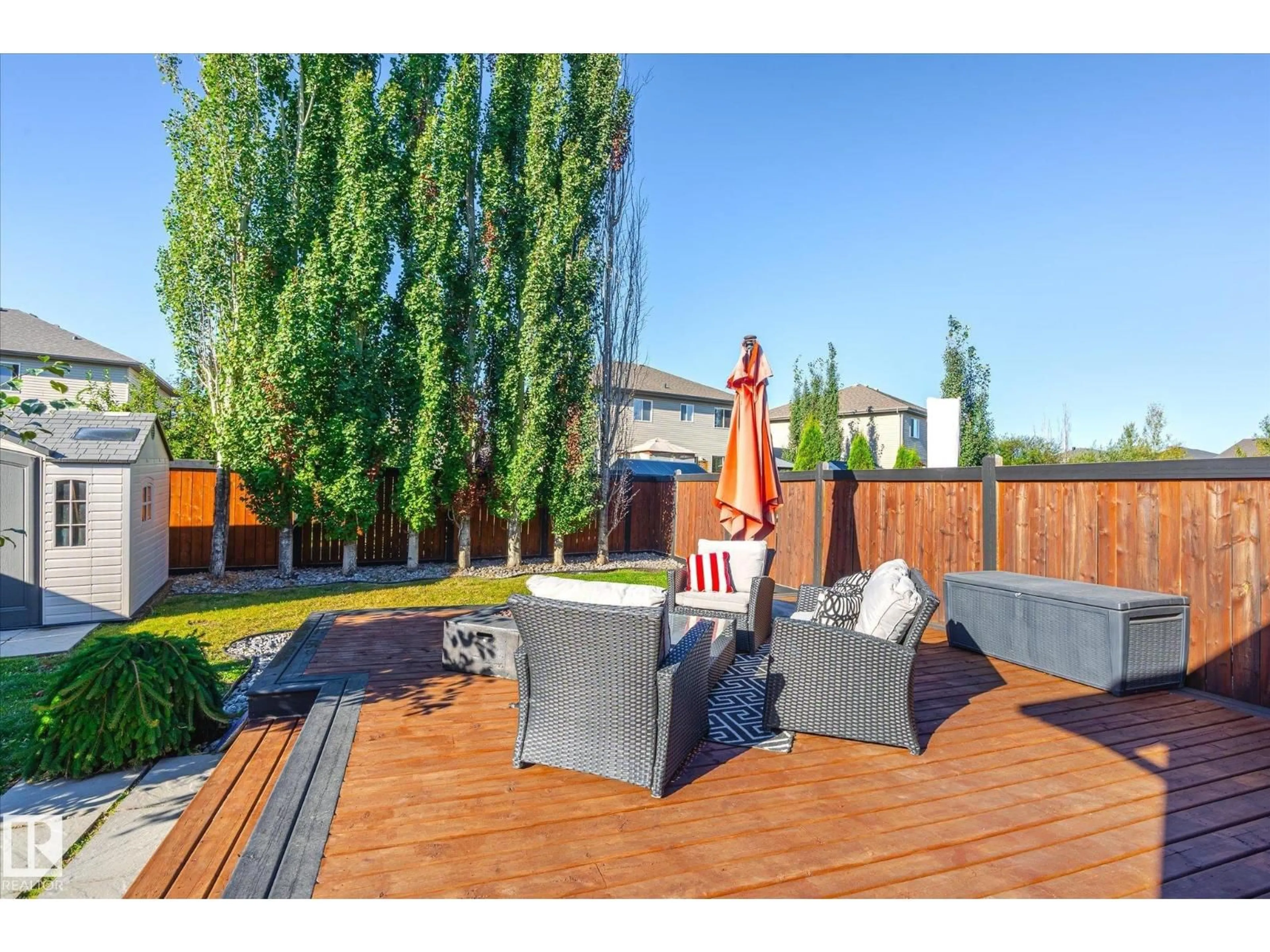 Patio, street for 28 HARTWICK ME, Spruce Grove Alberta T7X0A5