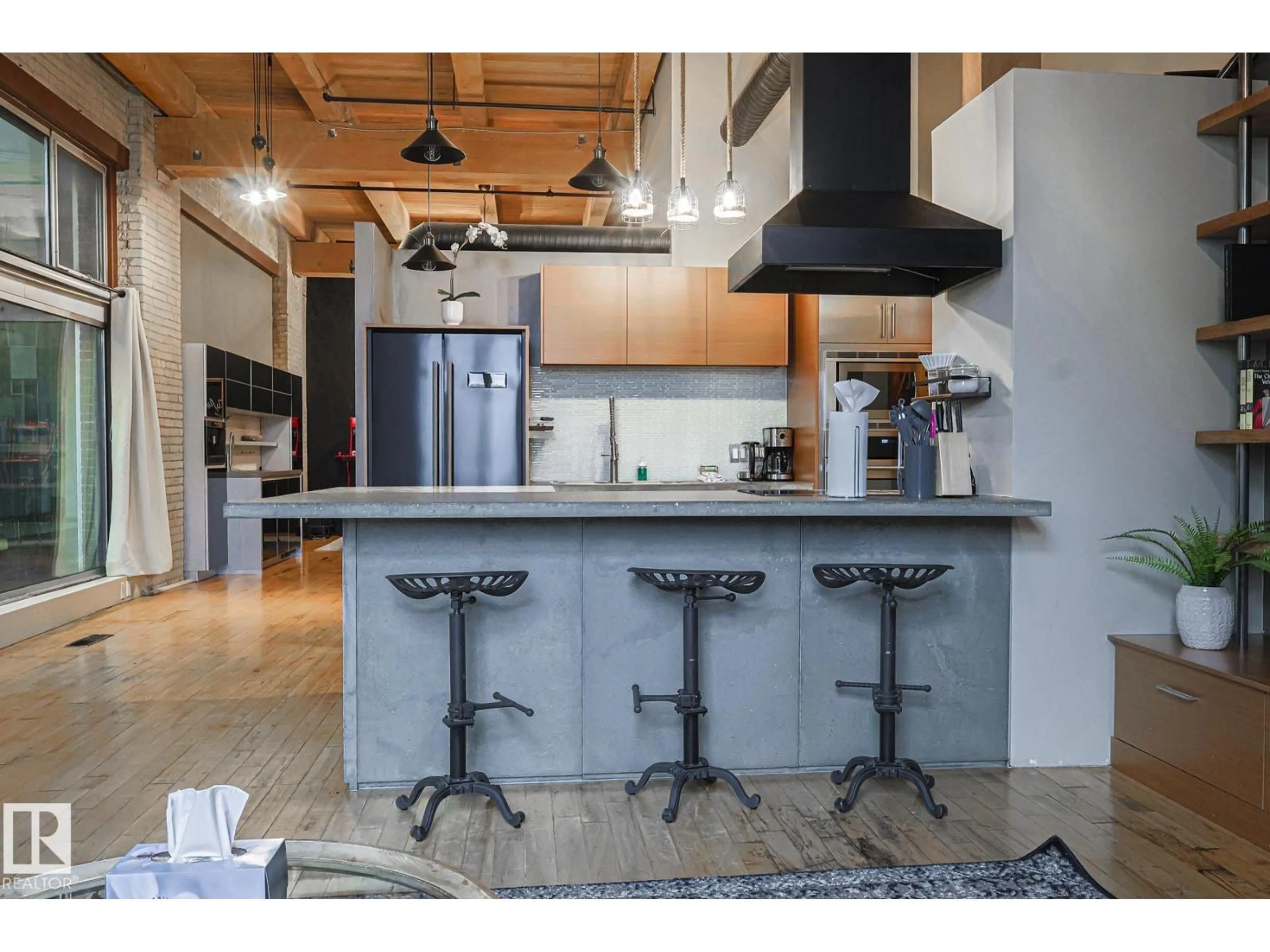 Open concept kitchen, unknown for 118 - 10309 107 ST NW, Edmonton Alberta T5J1K3