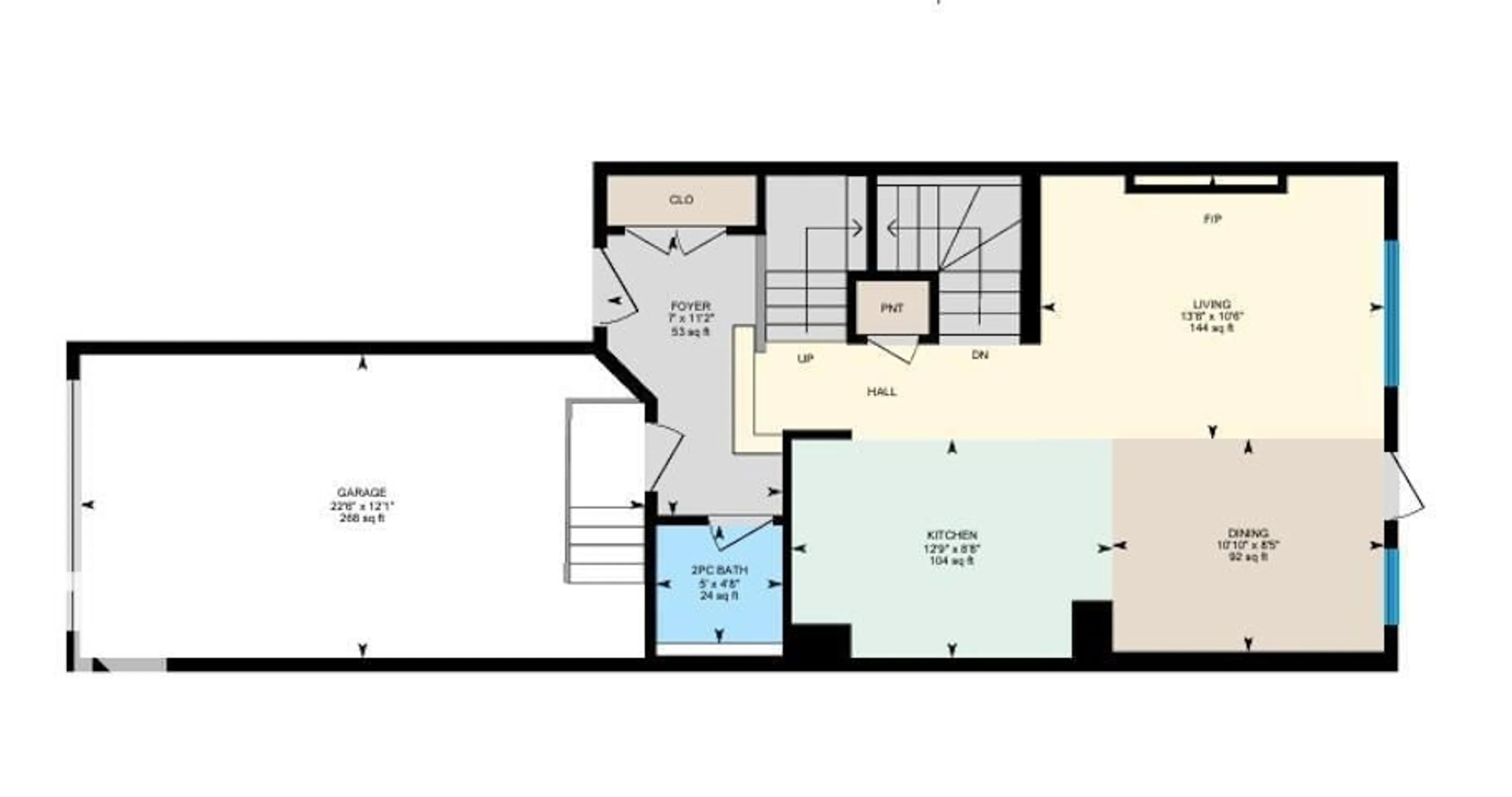 Floor plan for 136 REED PL, Leduc Alberta T9E1B1