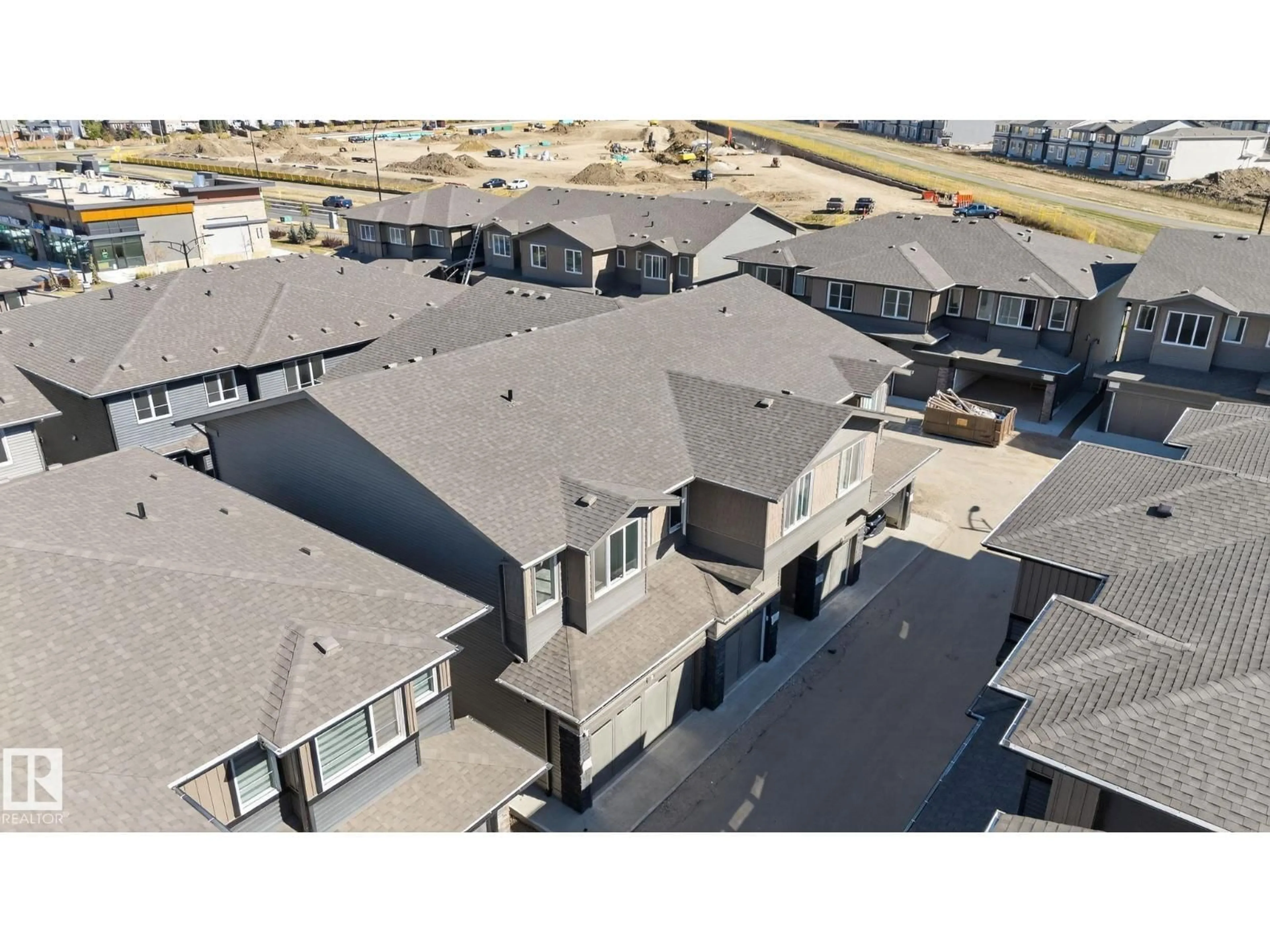 A pic from outside/outdoor area/front of a property/back of a property/a pic from drone, street for #35 - 2710 66 ST, Edmonton Alberta T6X3H4