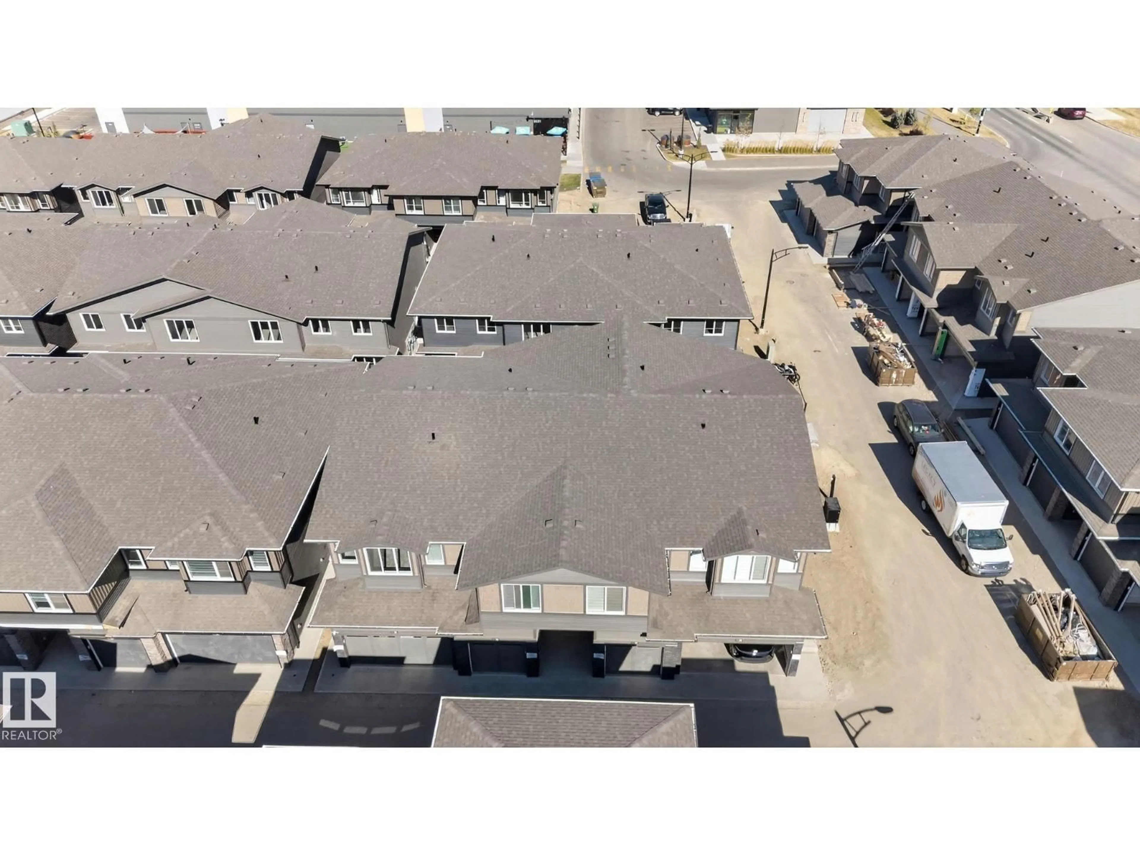 A pic from outside/outdoor area/front of a property/back of a property/a pic from drone, building for #35 - 2710 66 ST, Edmonton Alberta T6X3H4