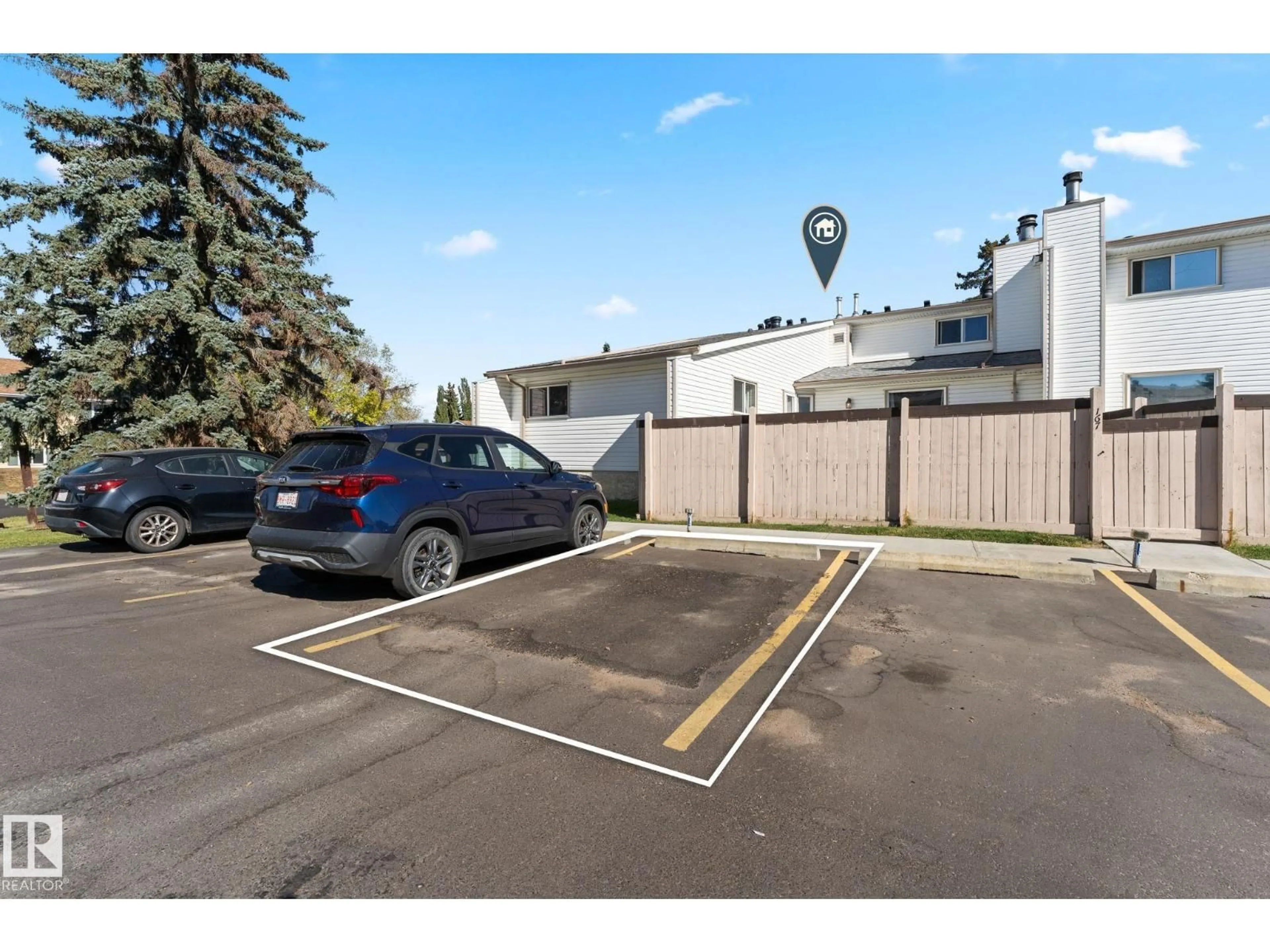 Parking for 167 MARLBOROUGH PL, Edmonton Alberta T5T1Y6