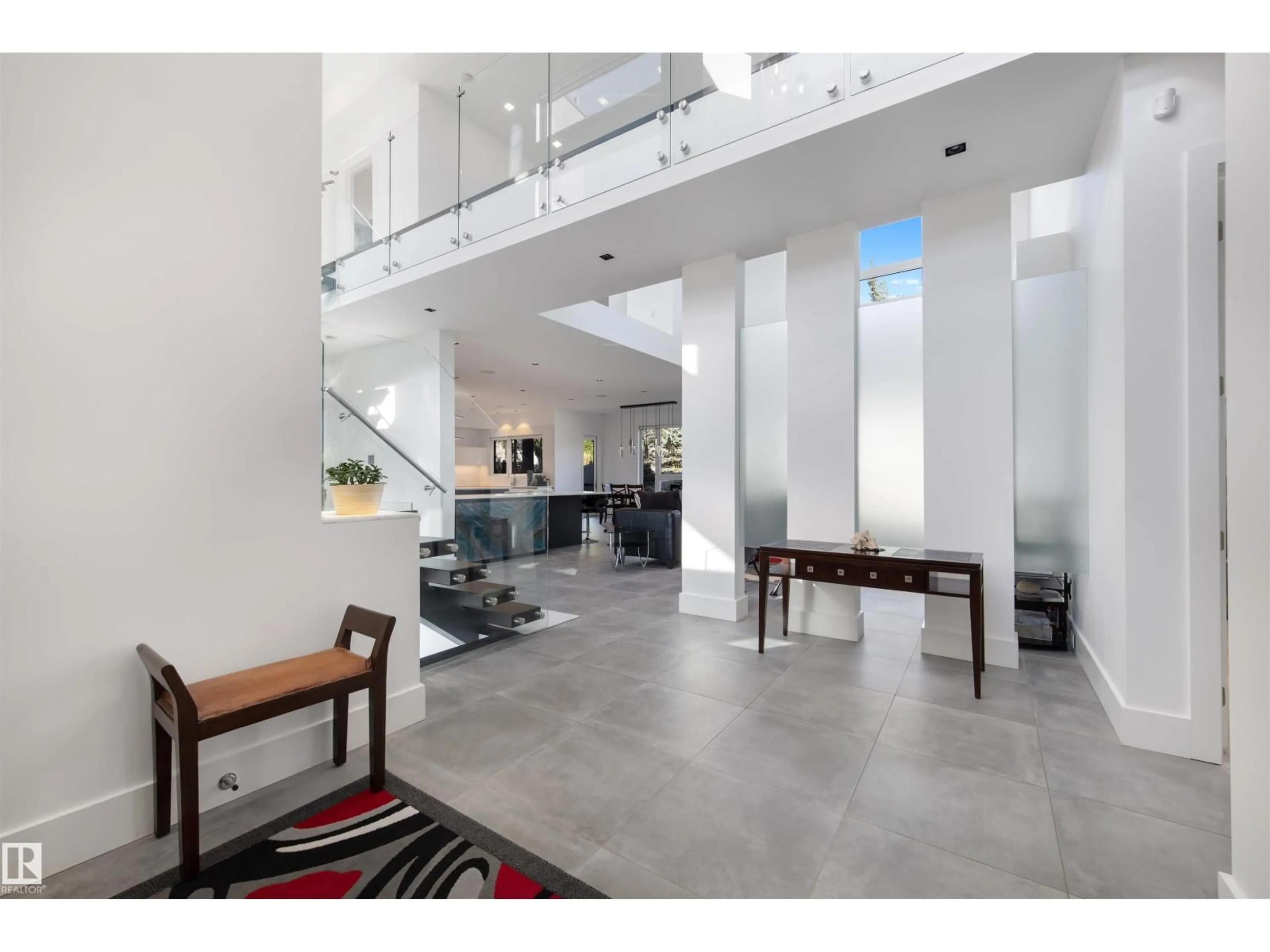 Indoor foyer for 17 WINDERMERE DR, Edmonton Alberta T6W0S2