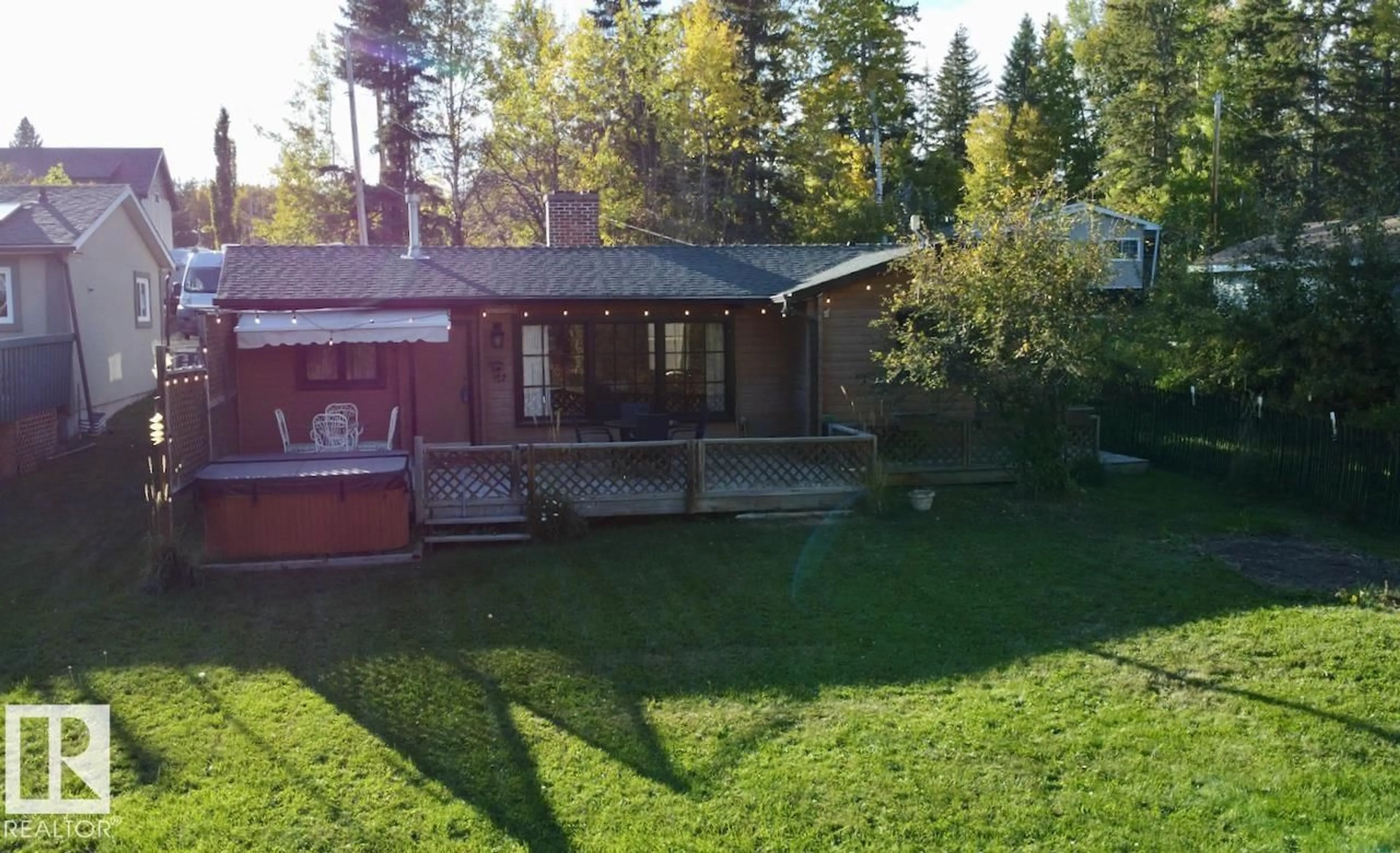 A pic from outside/outdoor area/front of a property/back of a property/a pic from drone, unknown for S - 912 1 AV, Rural Parkland County Alberta T0E2B0