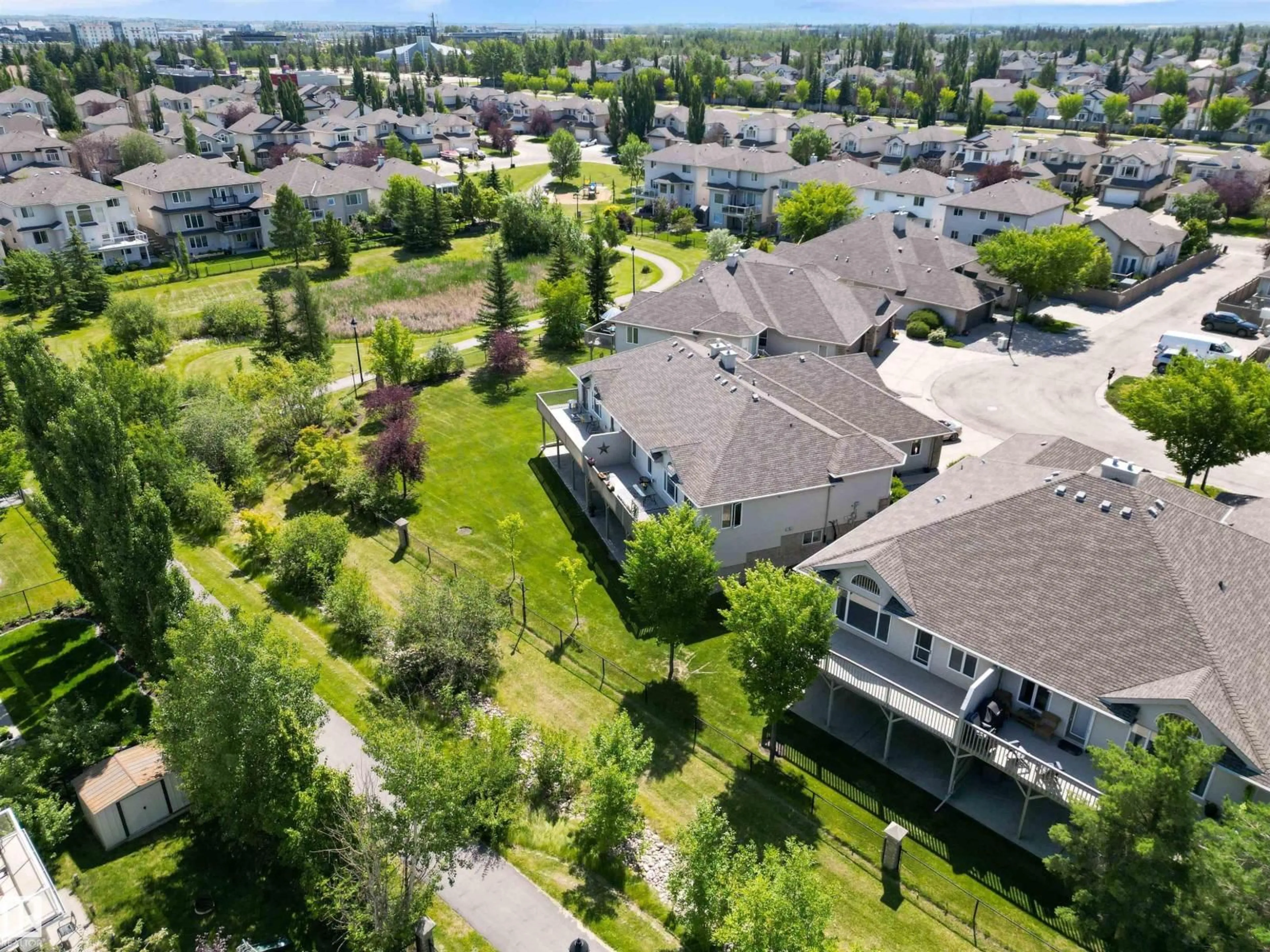 A pic from outside/outdoor area/front of a property/back of a property/a pic from drone, unknown for #7 - 10848 8 AV, Edmonton Alberta T6W1G5