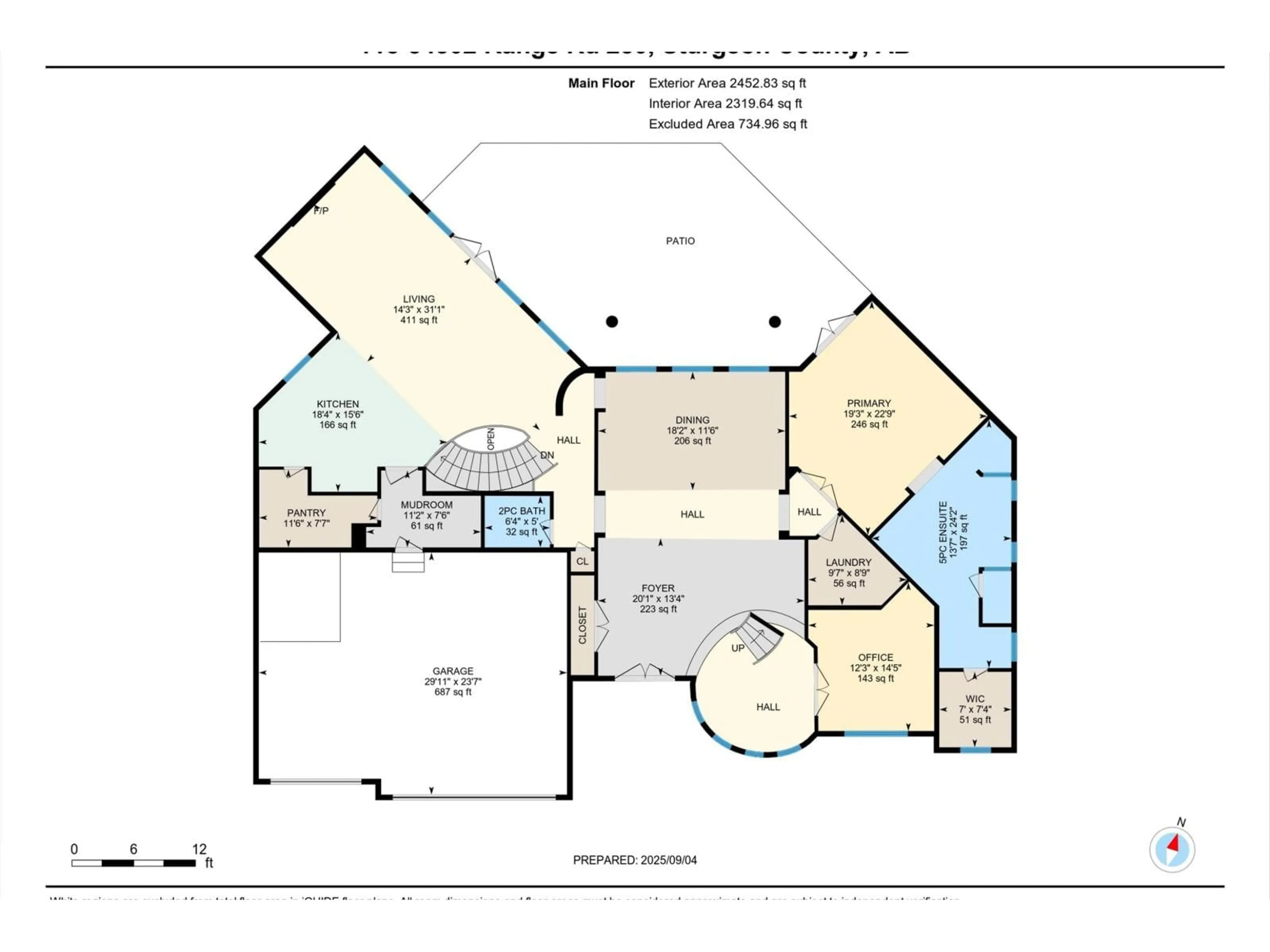 Floor plan for 54302 - 115 RGE ROAD 250, Rural Sturgeon County Alberta T8N3T2
