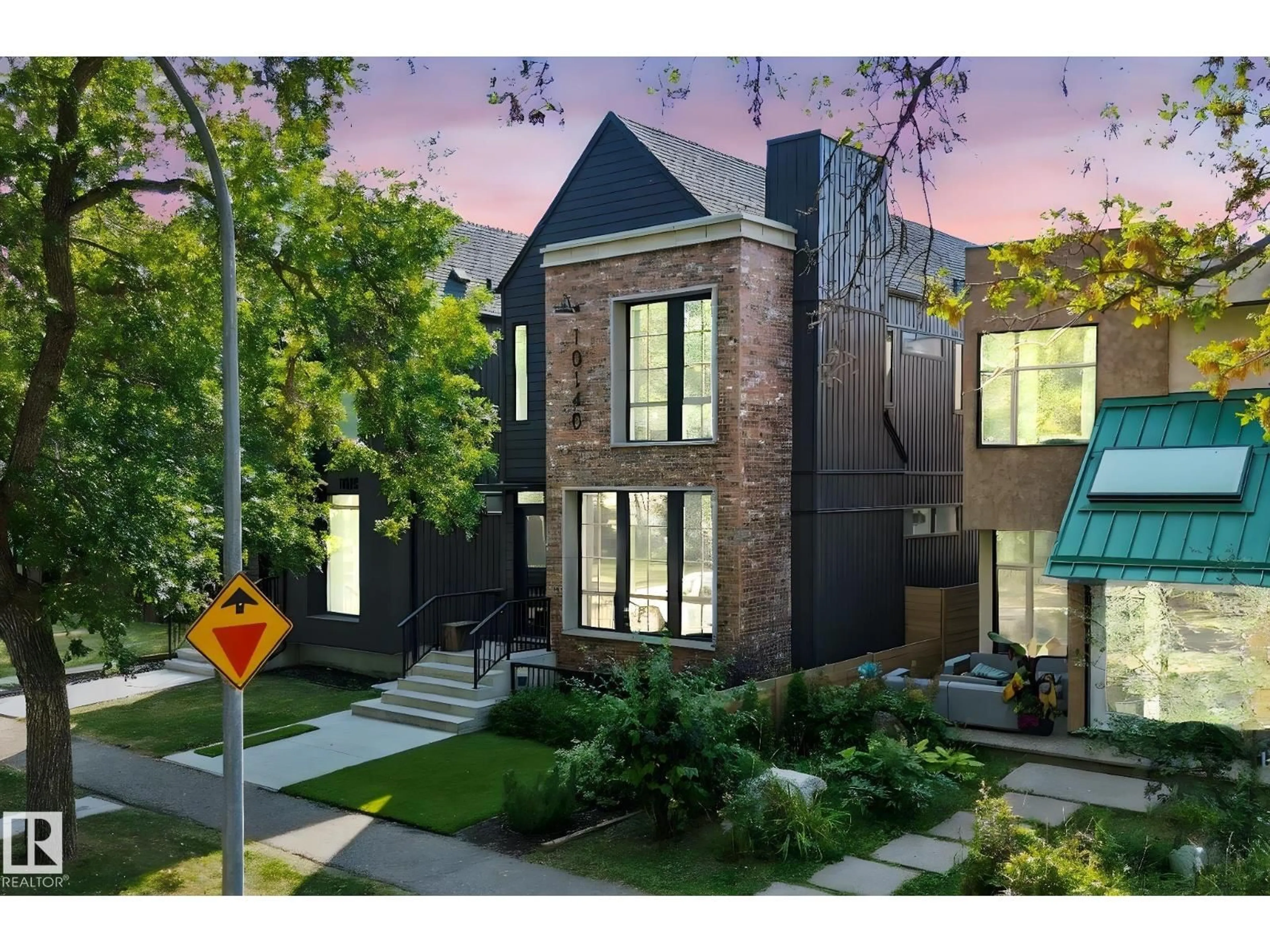Home with brick exterior material, street for 10140 90 ST, Edmonton Alberta T5H1R6