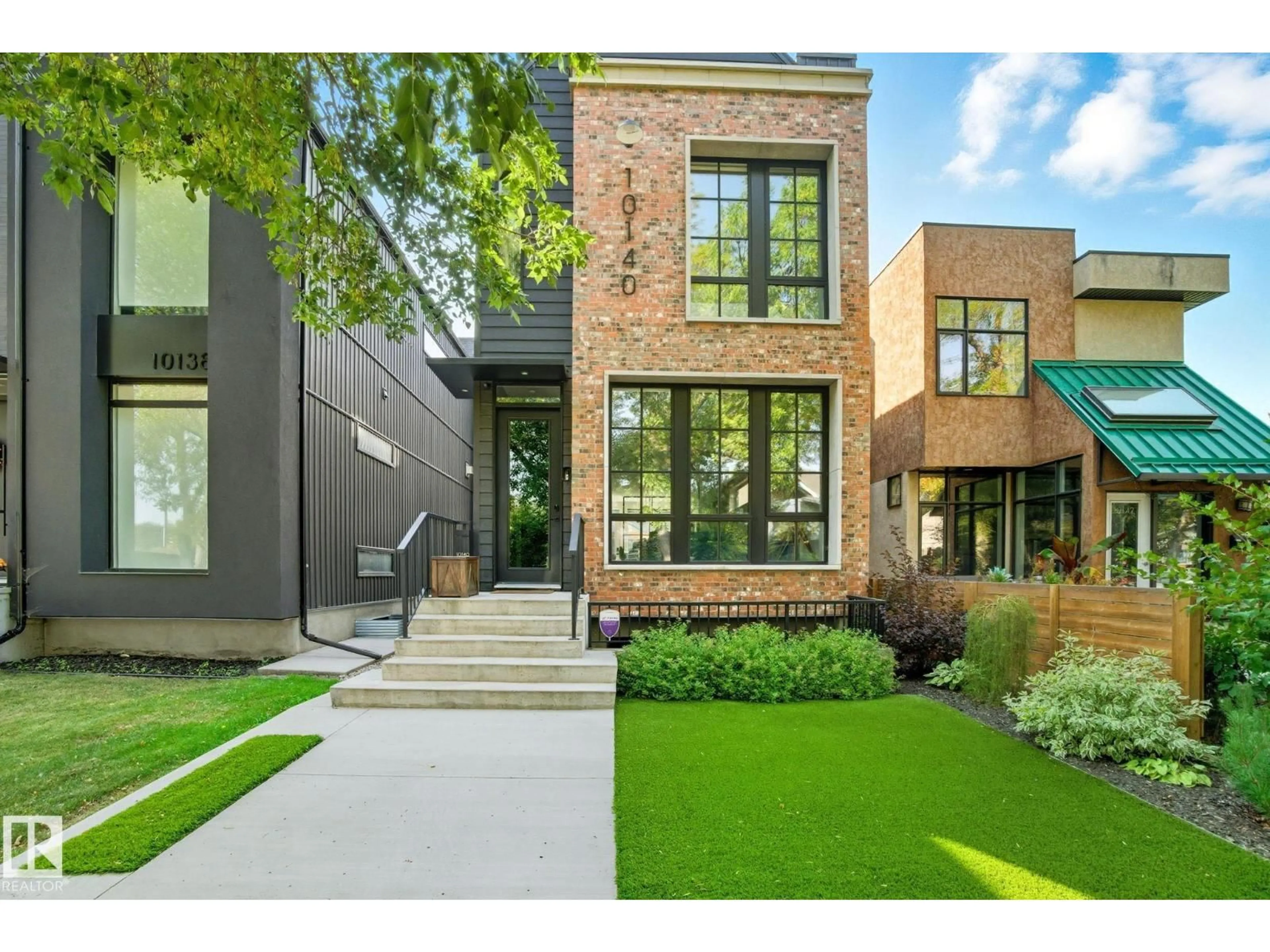 Home with brick exterior material, street for 10140 90 ST, Edmonton Alberta T5H1R6