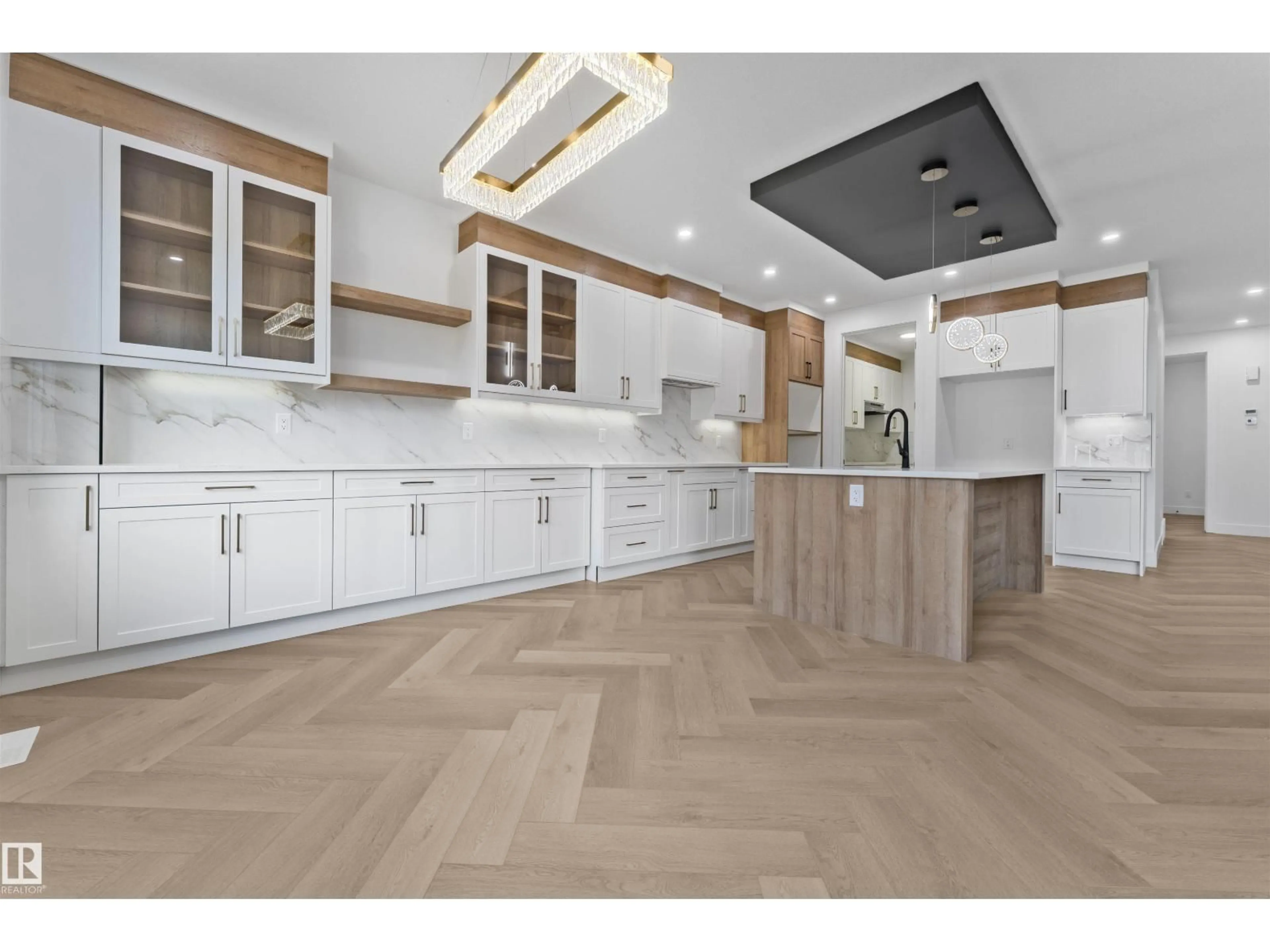 Open concept kitchen, unknown for 4305 36 ST, Beaumont Alberta T4X3G6