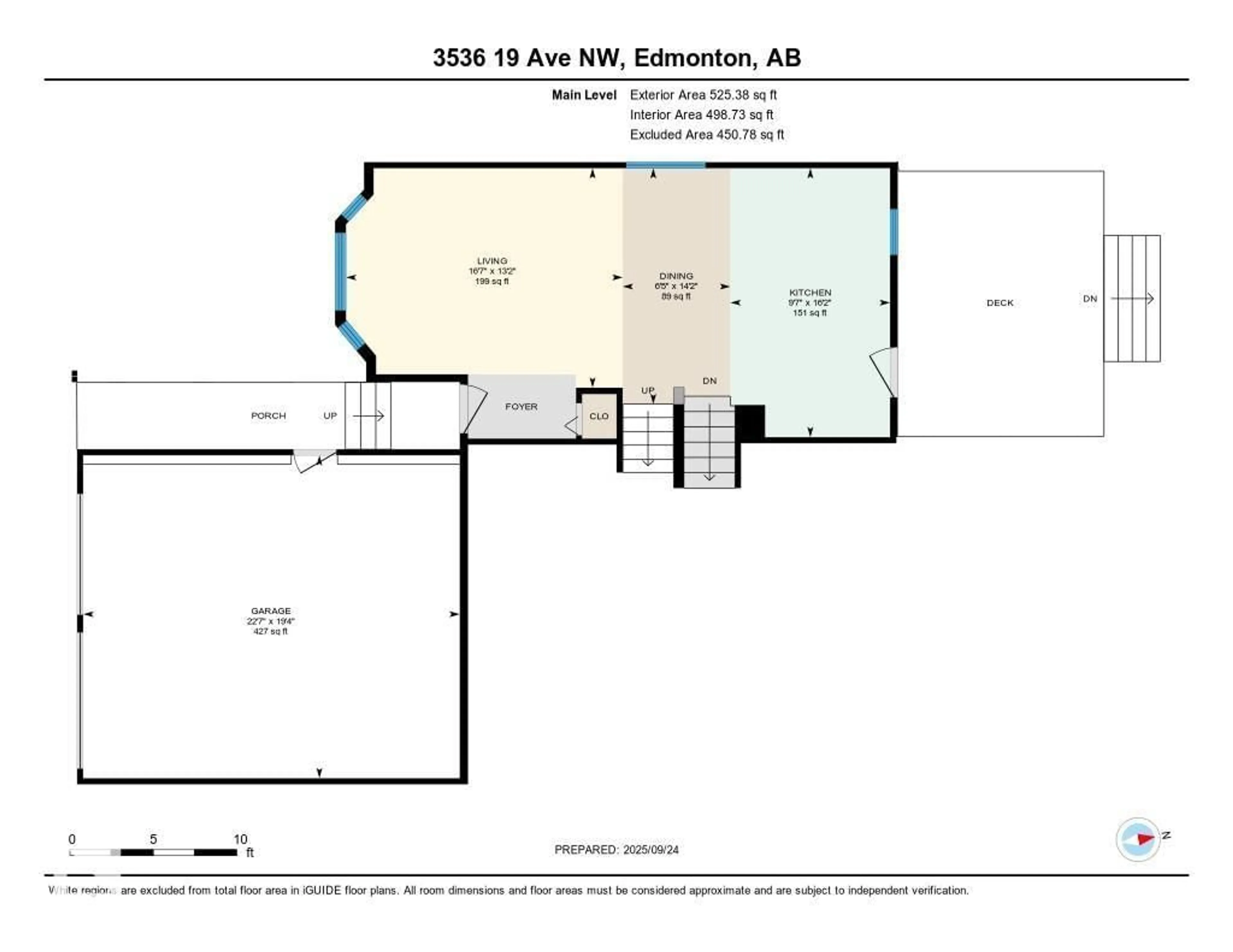 Floor plan for 3536 19 AV, Edmonton Alberta T6L2Z9