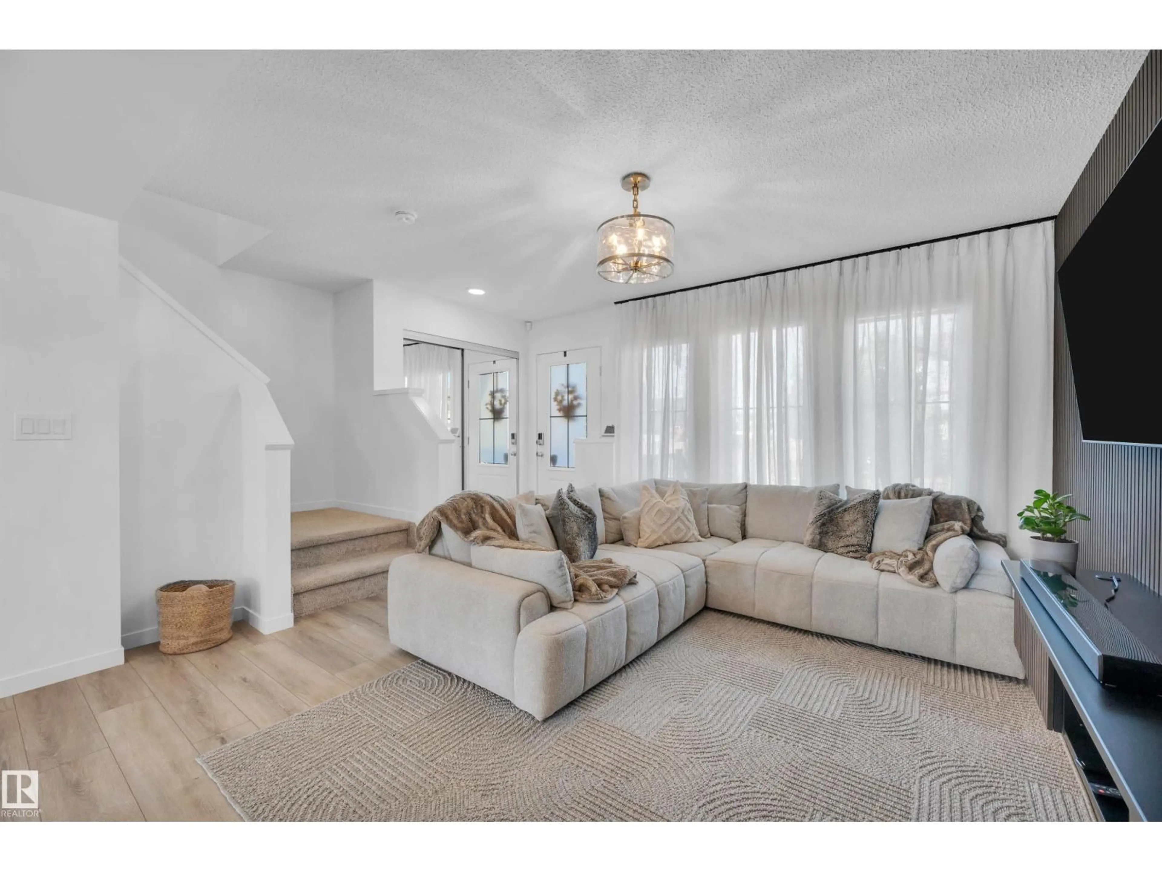 Living room with furniture, unknown for 525 - 19 SECORD BOULEVARD, Edmonton Alberta T5T7V3