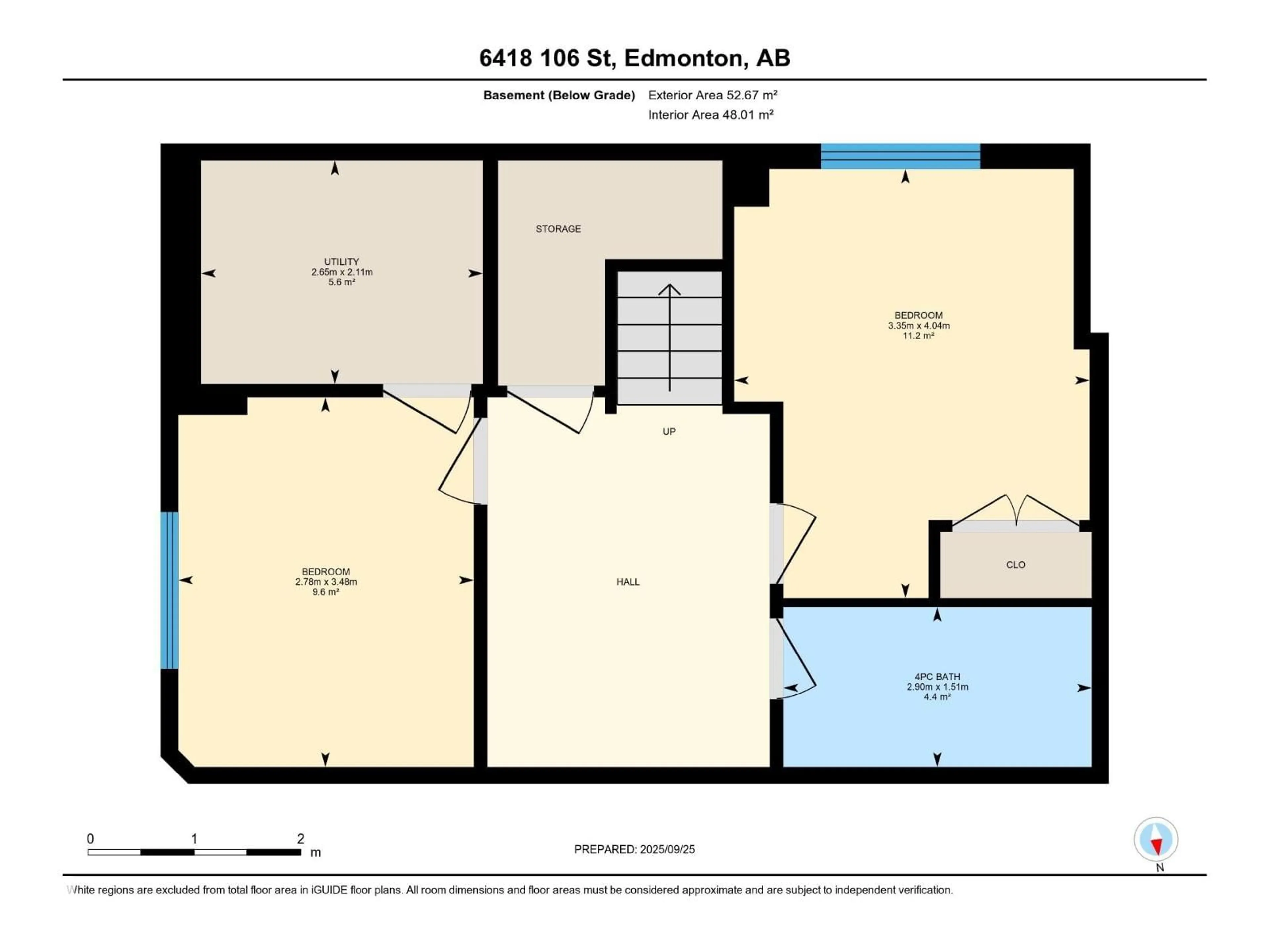 Floor plan for NW - 6418 106 ST, Edmonton Alberta T6H2V4