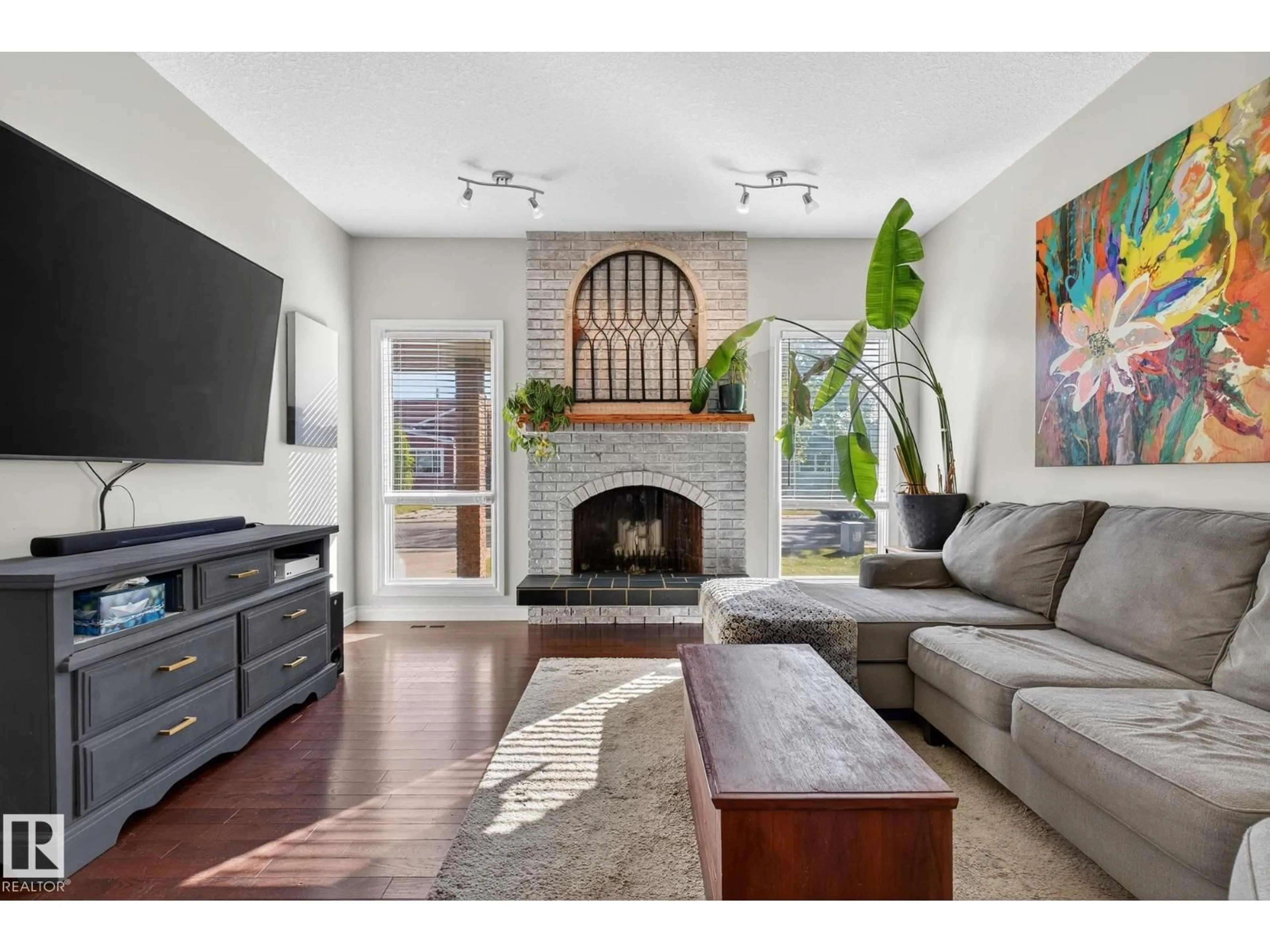 Living room with furniture, unknown for NW - 2432 106 ST, Edmonton Alberta T6J4K5