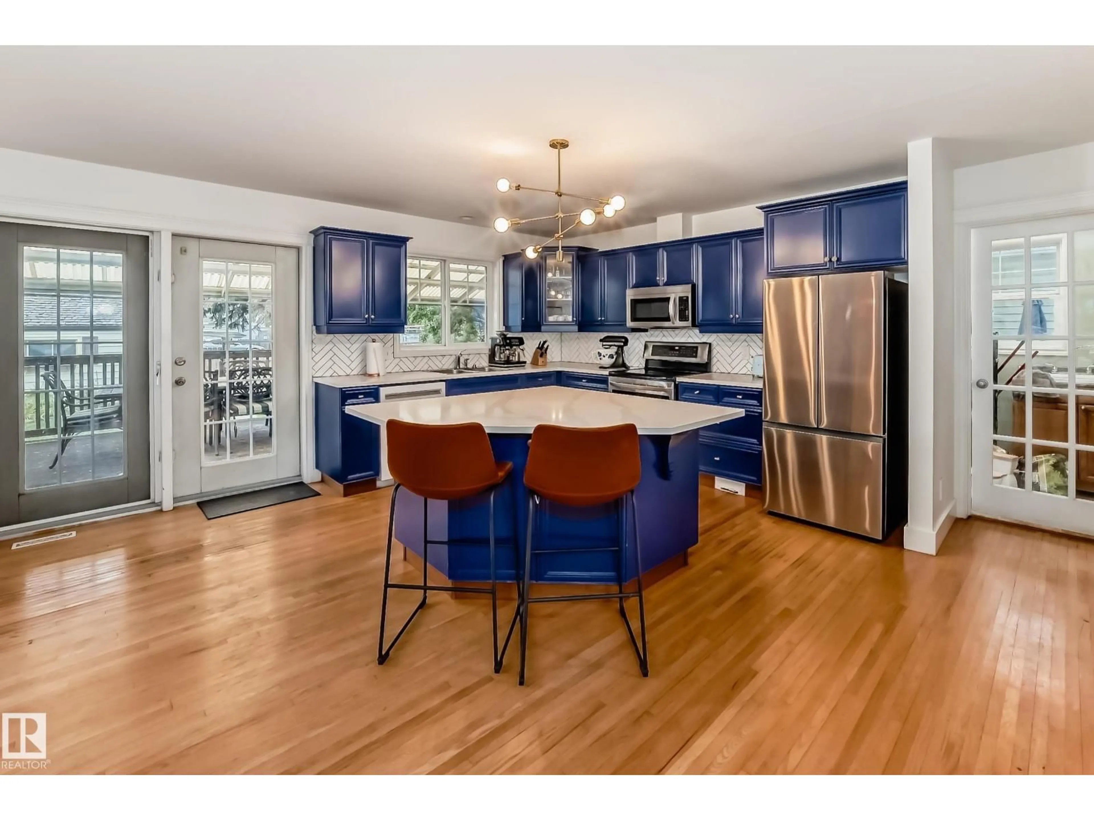 Open concept kitchen, unknown for 9902 148 ST, Edmonton Alberta T5N3E9