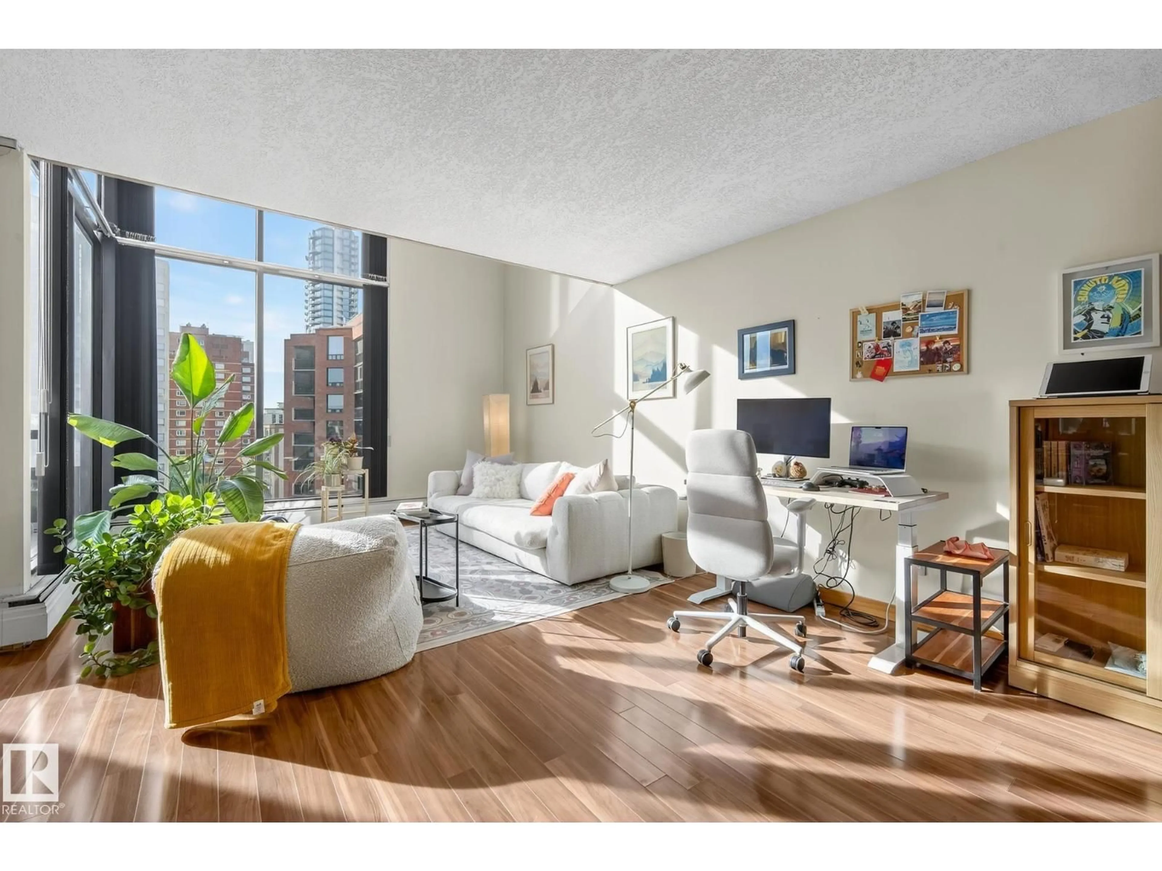 Living room with furniture, unknown for 10045 - 1004 118 ST, Edmonton Alberta T5K2K2