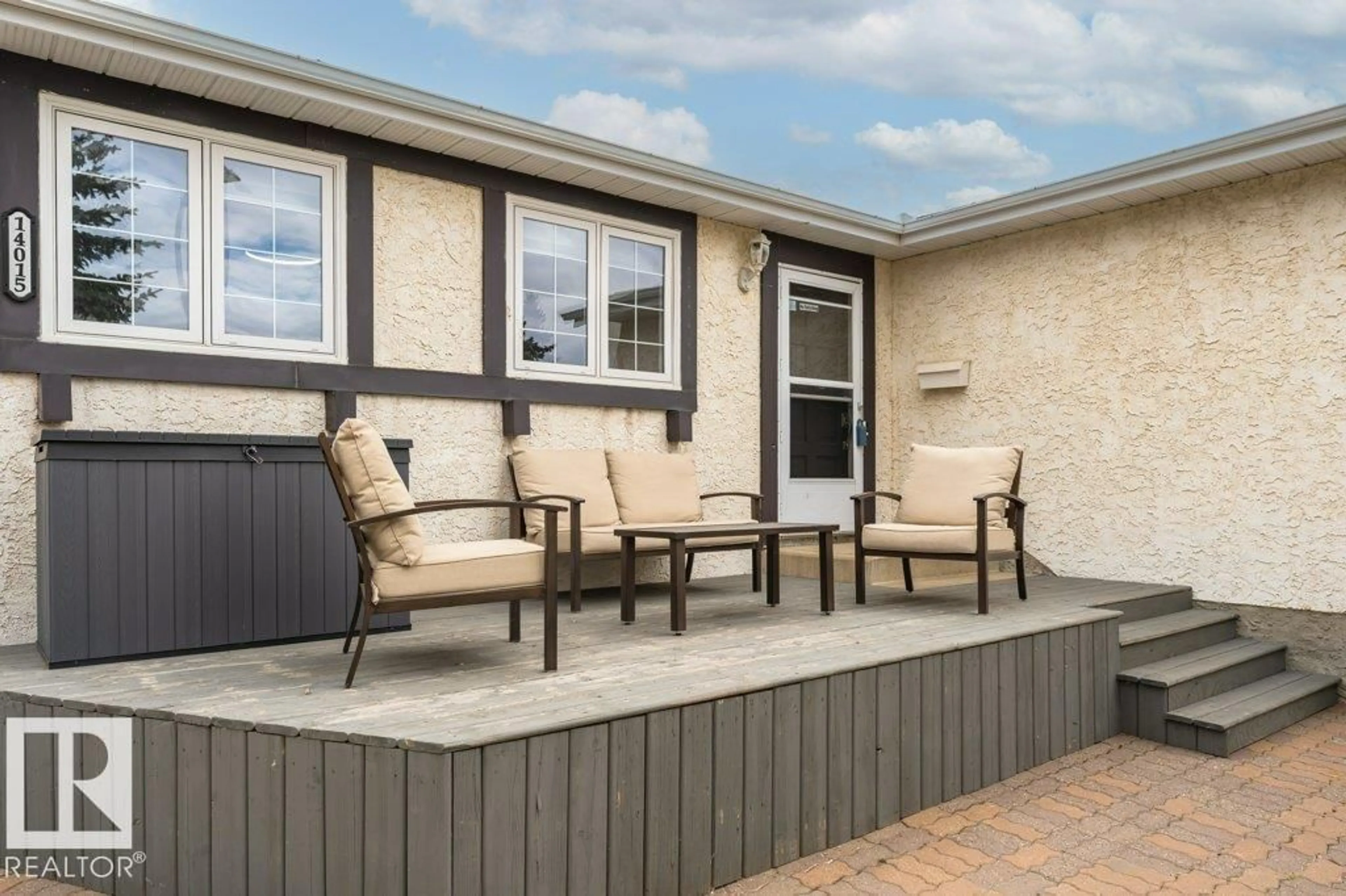 Patio, street for NW - 14015 23 ST, Edmonton Alberta T5Y1C3