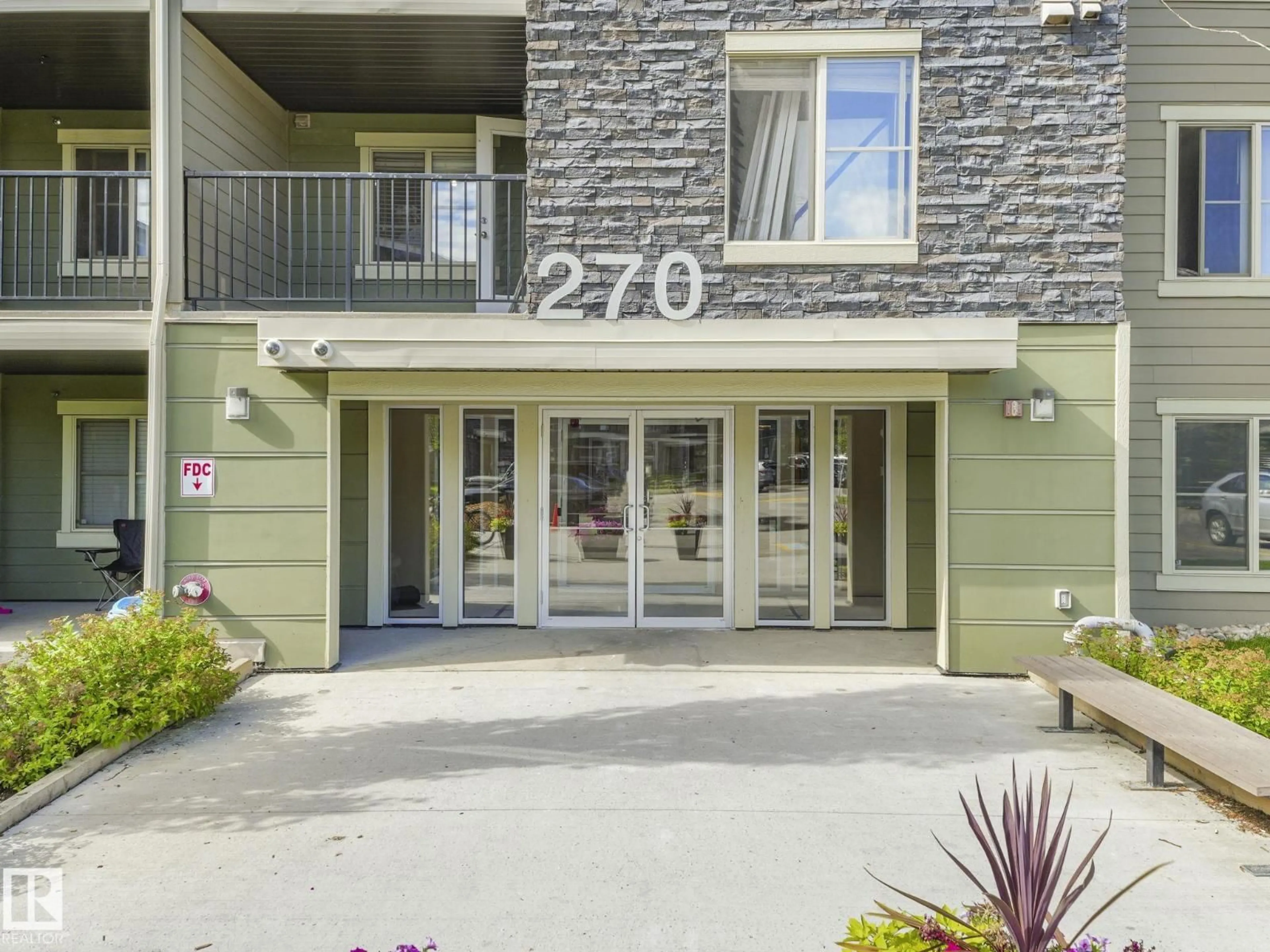 Indoor entryway for #404 - 270 MCCONACHIE DR, Edmonton Alberta T5Y3N4