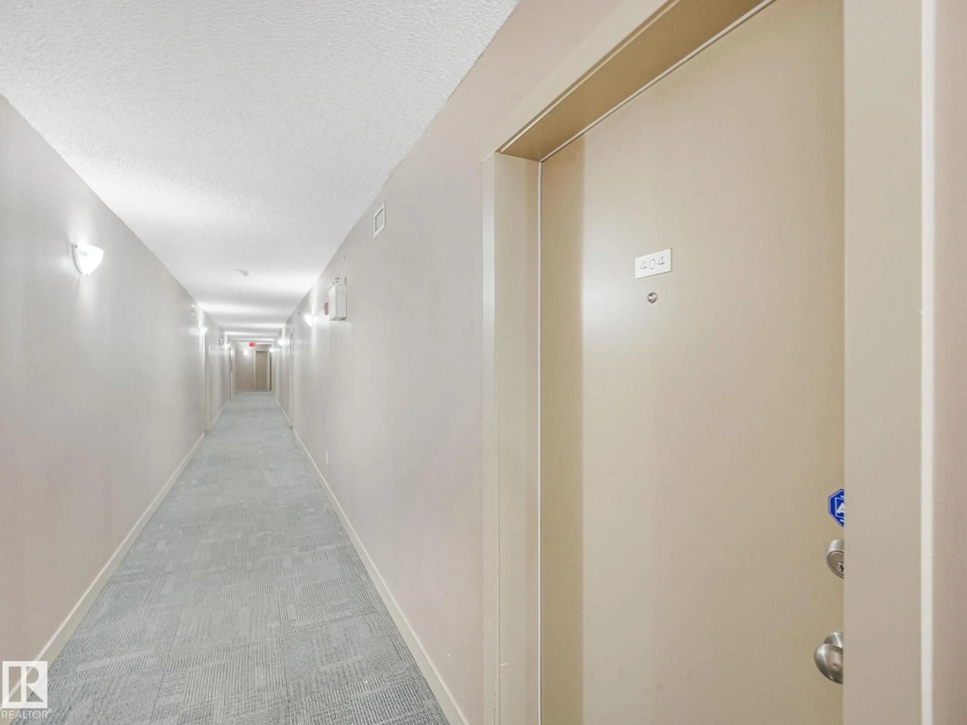 Indoor foyer for #404 - 270 MCCONACHIE DR, Edmonton Alberta T5Y3N4