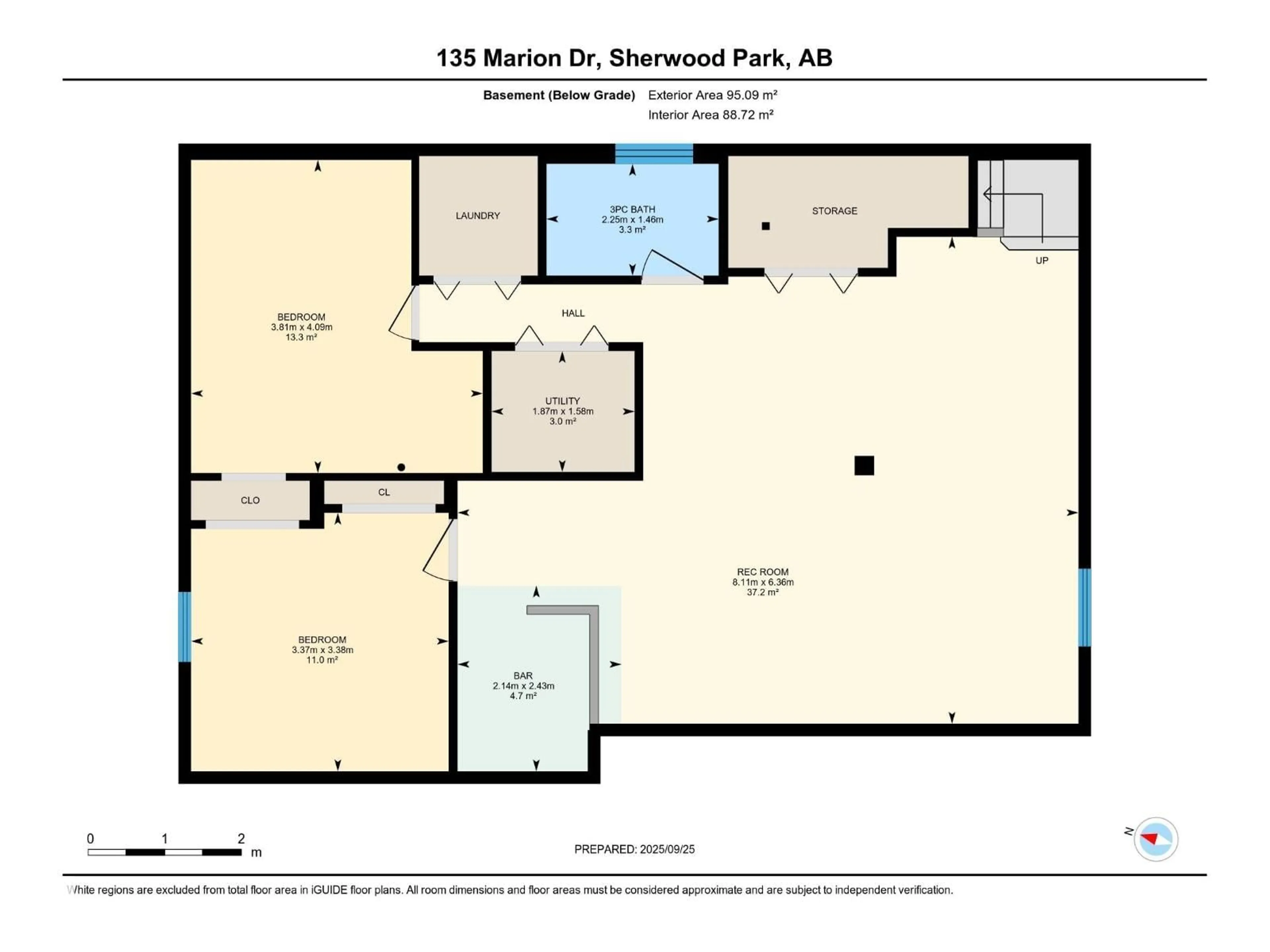 Floor plan for 135 MARION DR, Sherwood Park Alberta T8A8A2