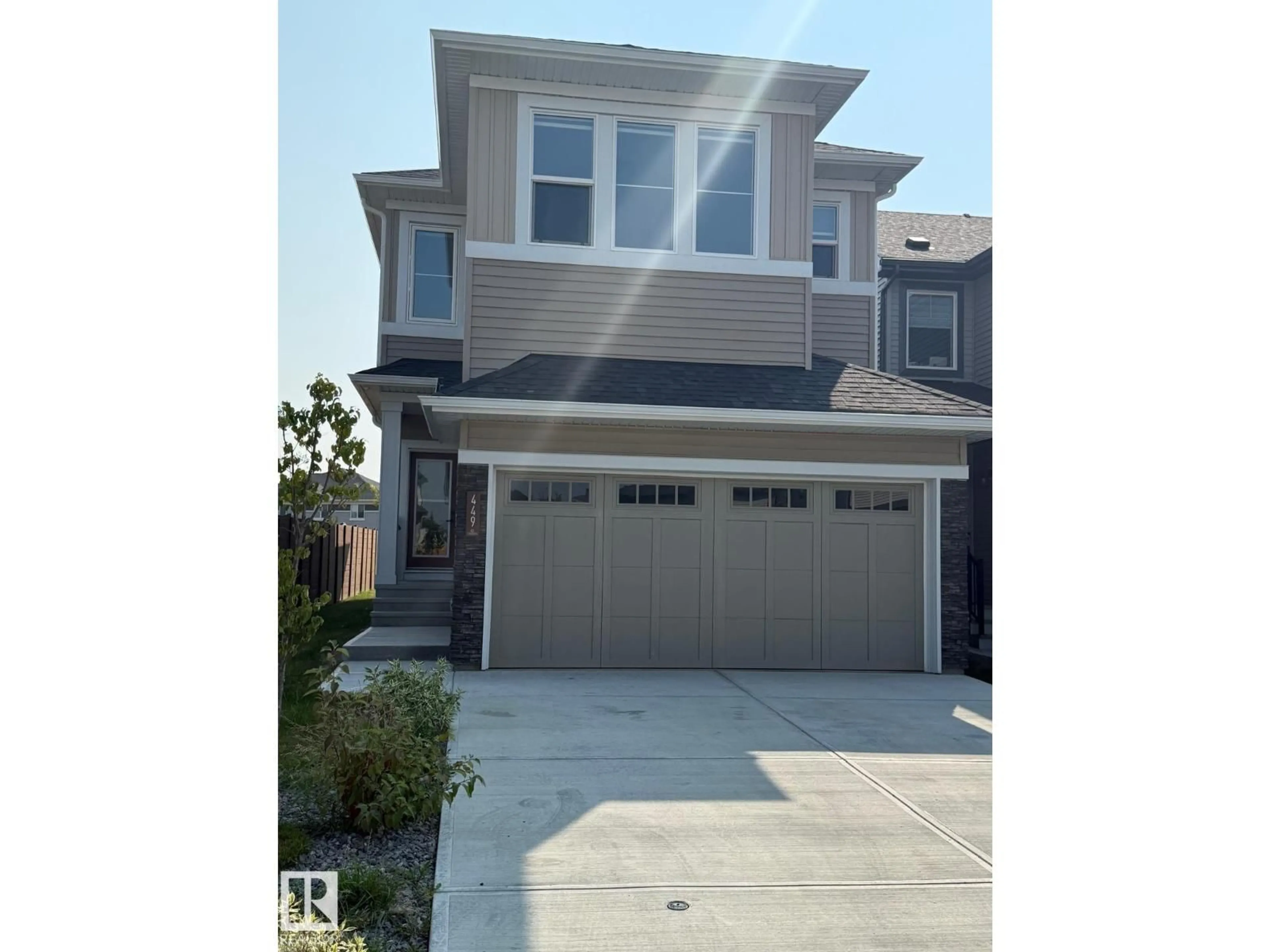 Home with vinyl exterior material, street for N SW - 449 CONROY CR, Edmonton Alberta T6W5A9