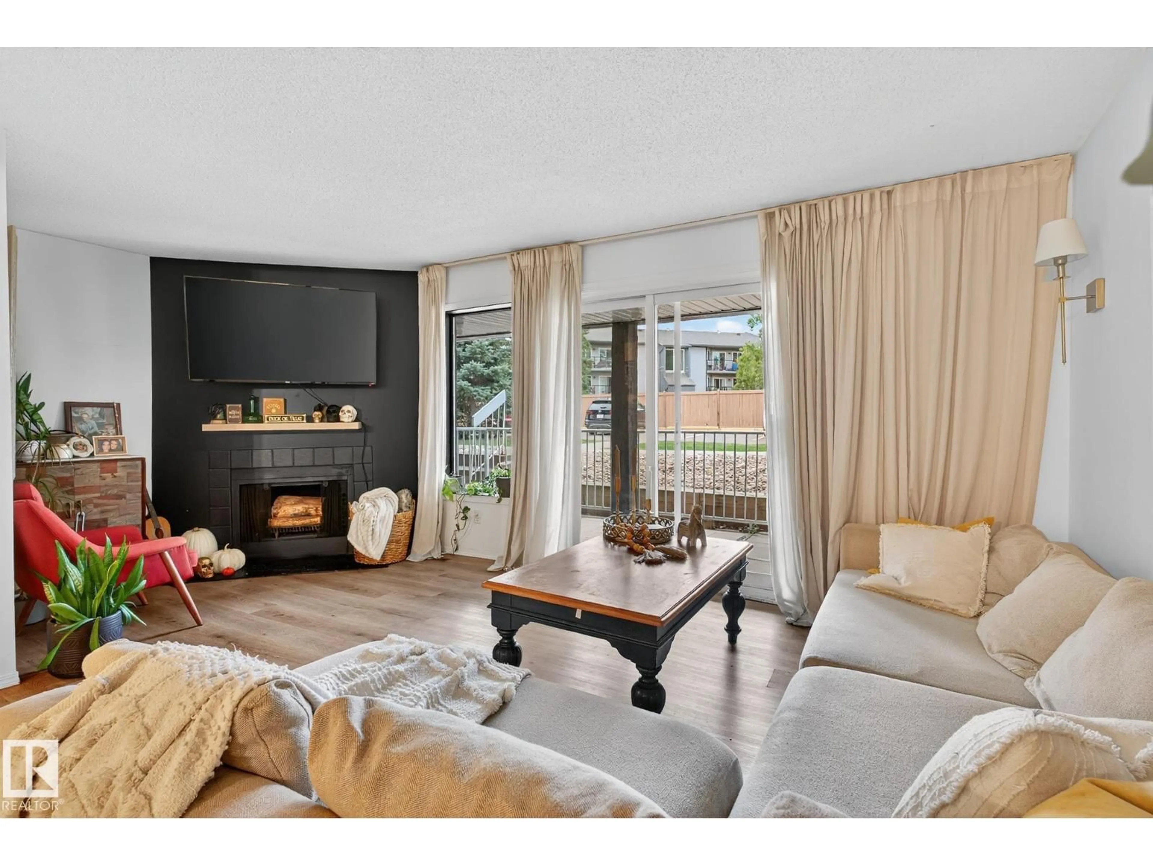 Living room with furniture, unknown for 333 - 10404 24 AV, Edmonton Alberta T6J4J7