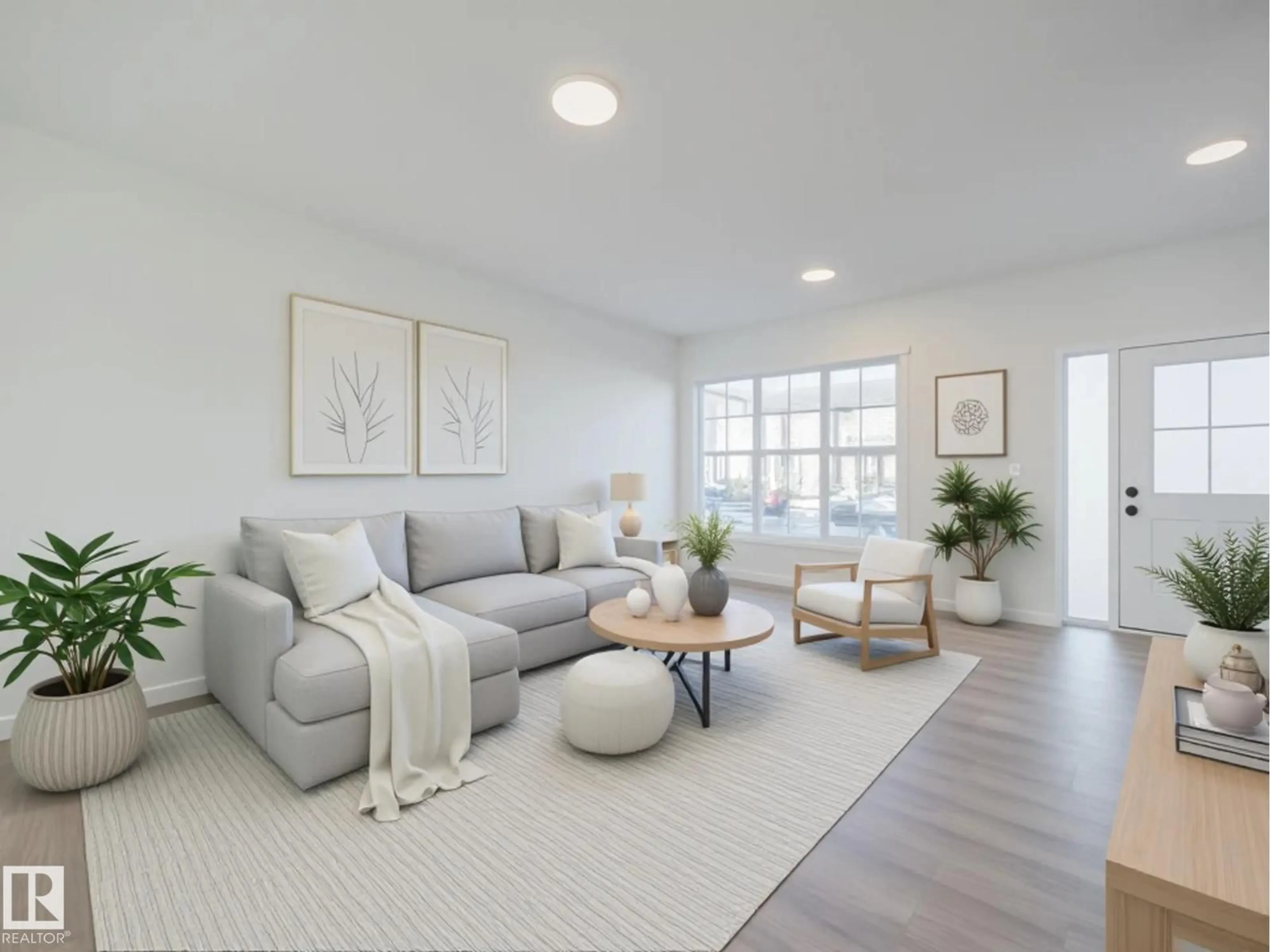 Living room with furniture, unknown for 7189 ROSENTHAL DR, Edmonton Alberta T5T7W7