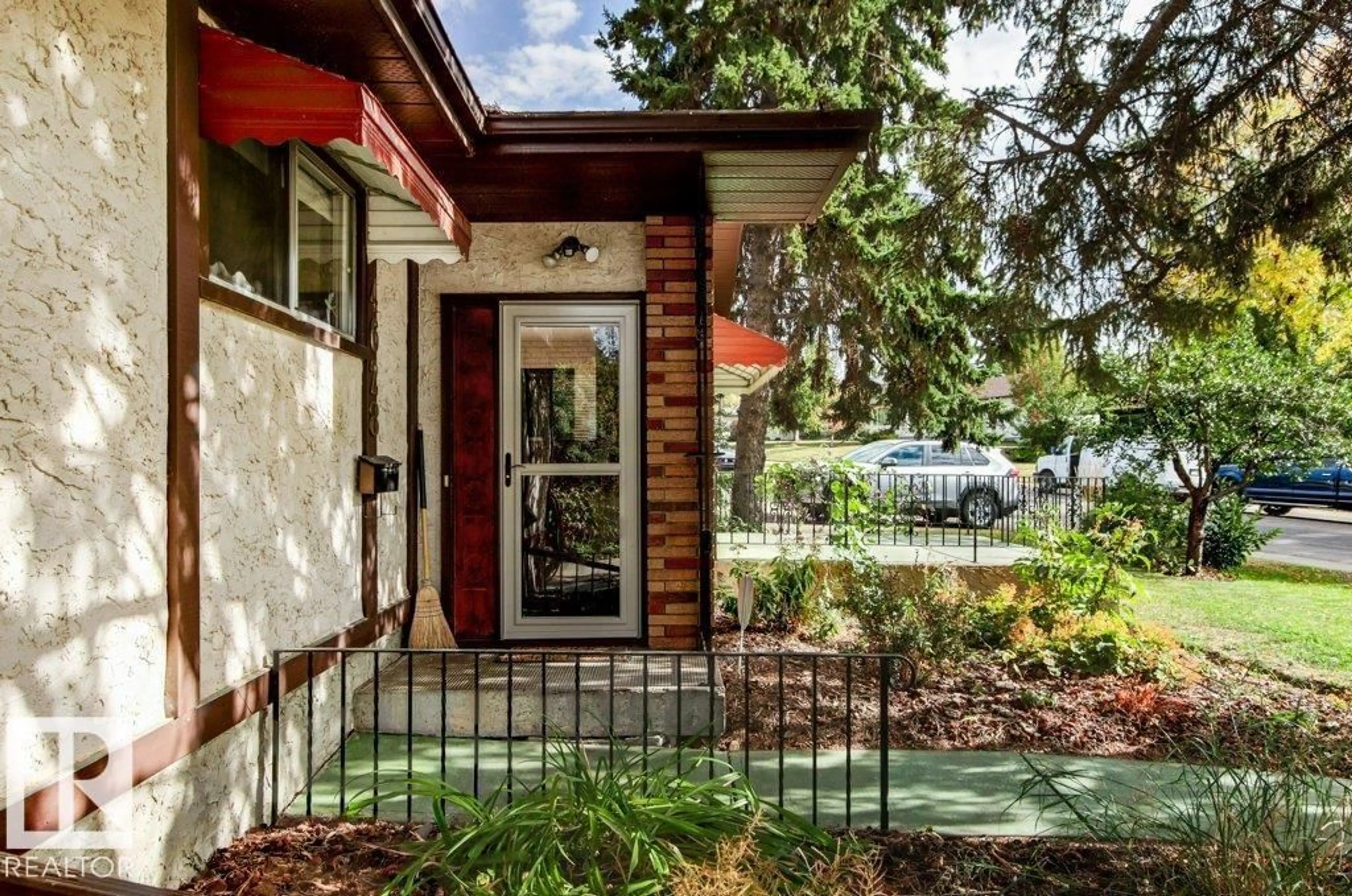 Home with brick exterior material, street for 4628 106A AV, Edmonton Alberta T6A1J4