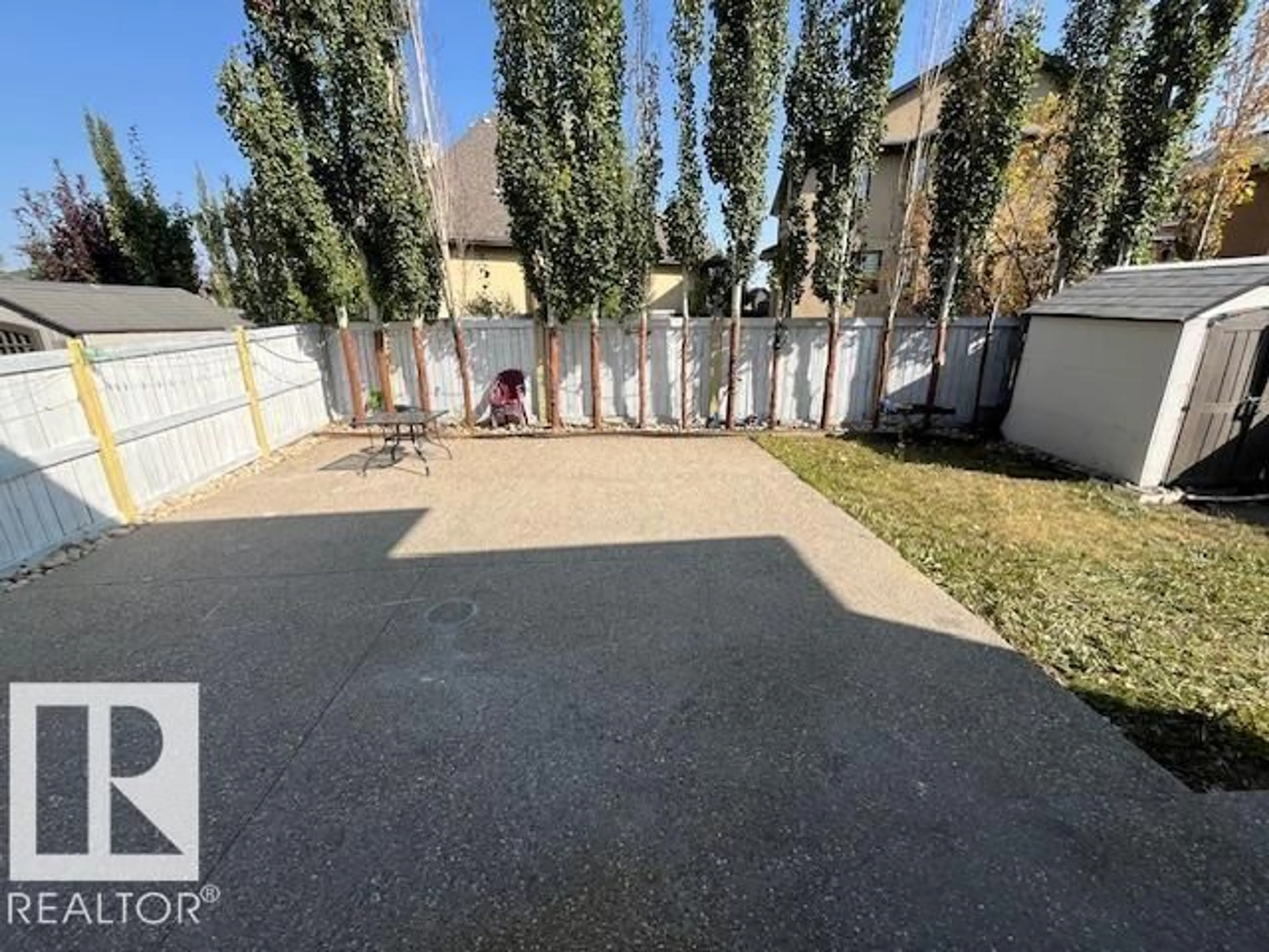 A pic from outside/outdoor area/front of a property/back of a property/a pic from drone, street for 17419 110 ST, Edmonton Alberta T5X0B7