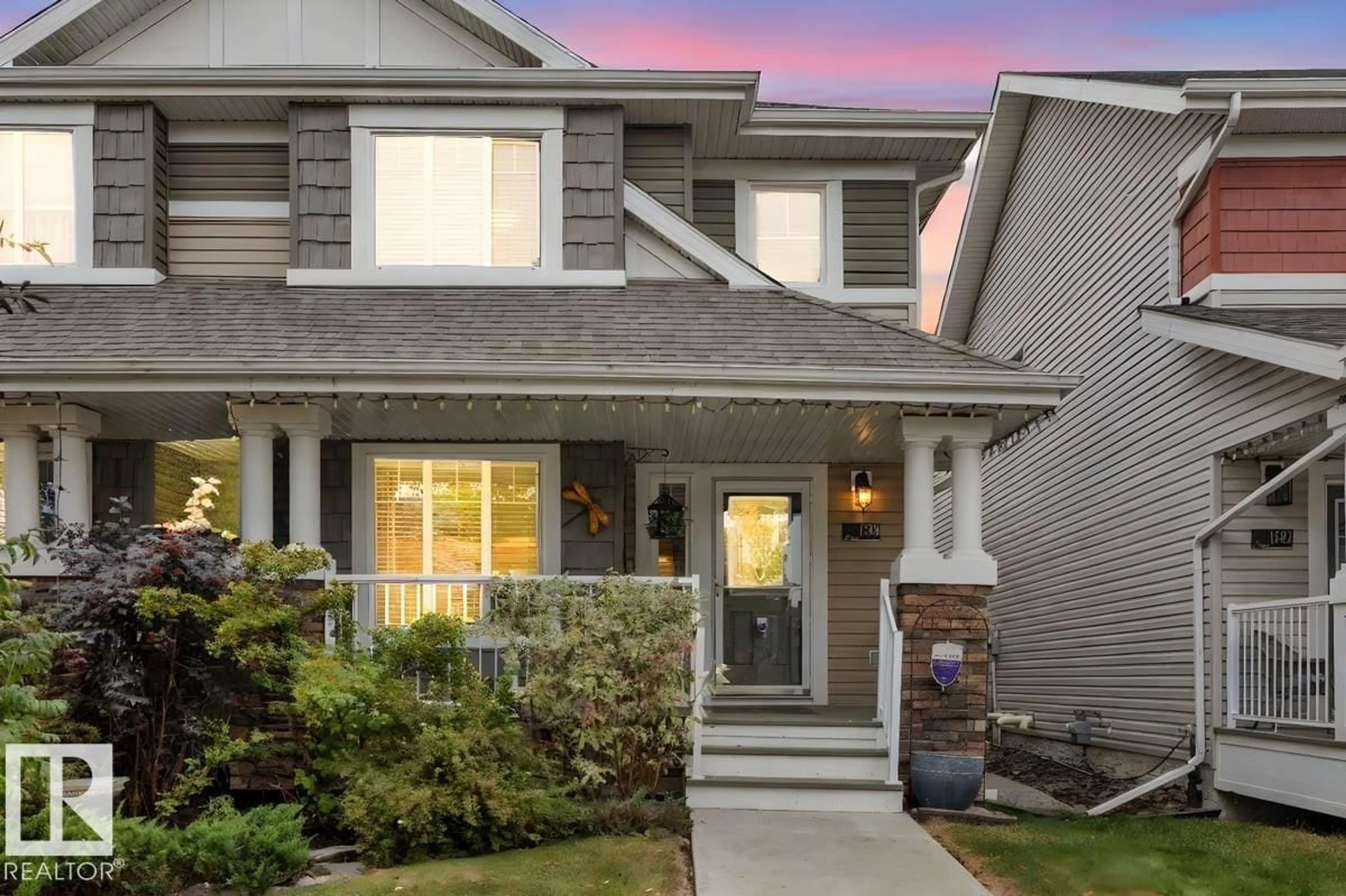 Home with vinyl exterior material, street for 1380 STARLING DR, Edmonton Alberta T5S0G8