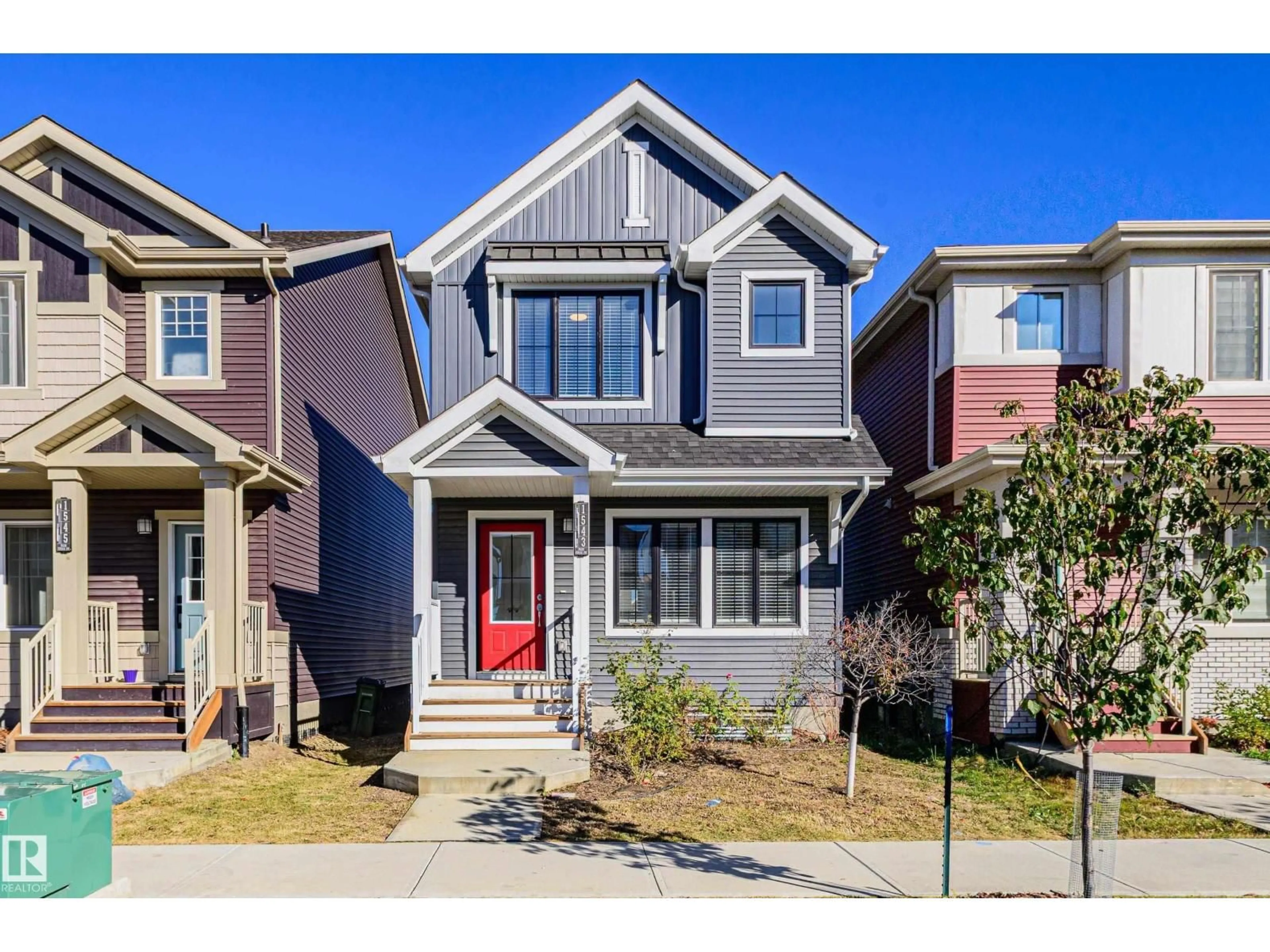 Home with vinyl exterior material, street for SW - 1543 PLUM CI, Edmonton Alberta T6X2Z7