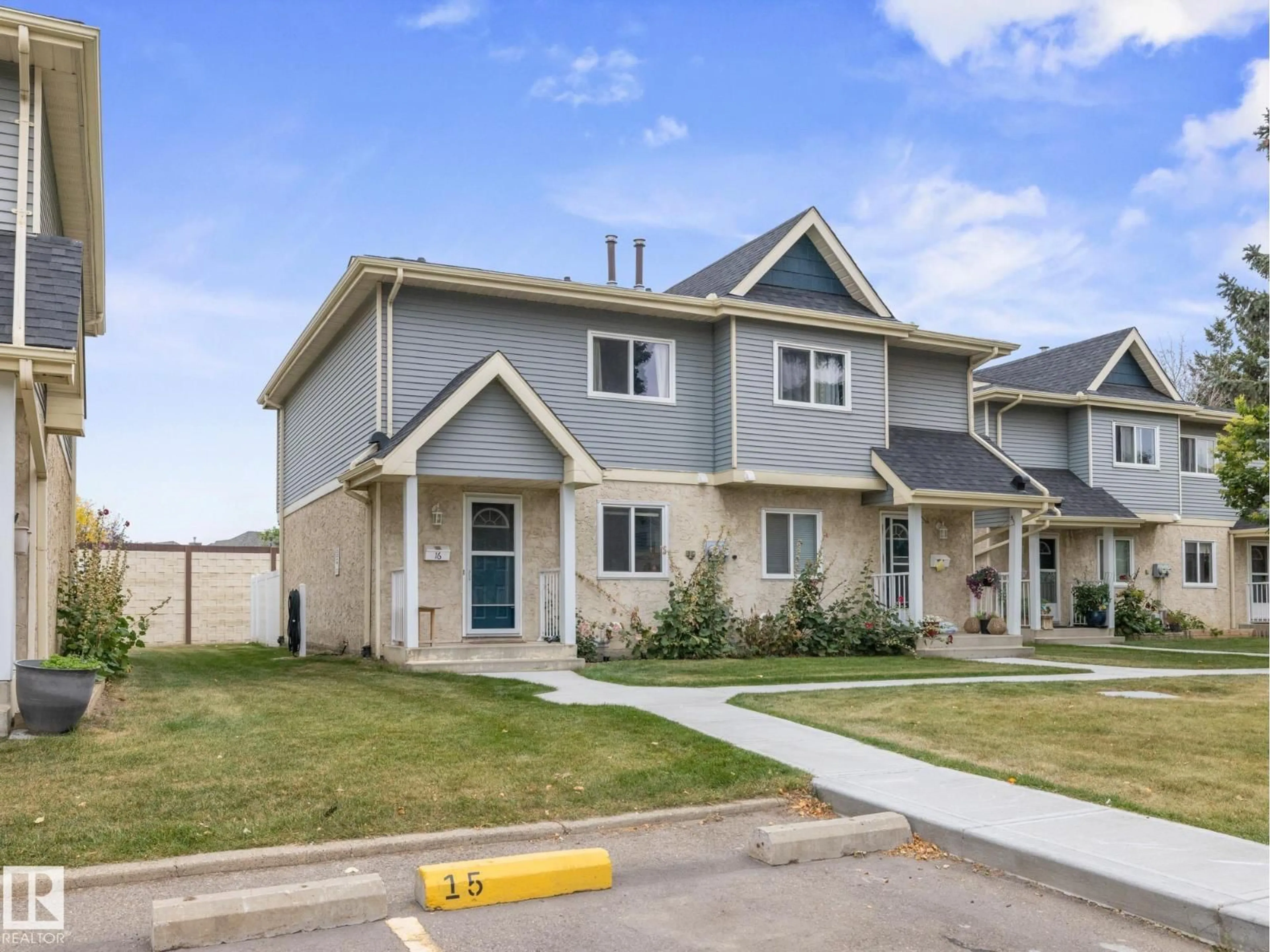 Home with vinyl exterior material, street for #16 - 9619 180 ST, Edmonton Alberta T5T4L9