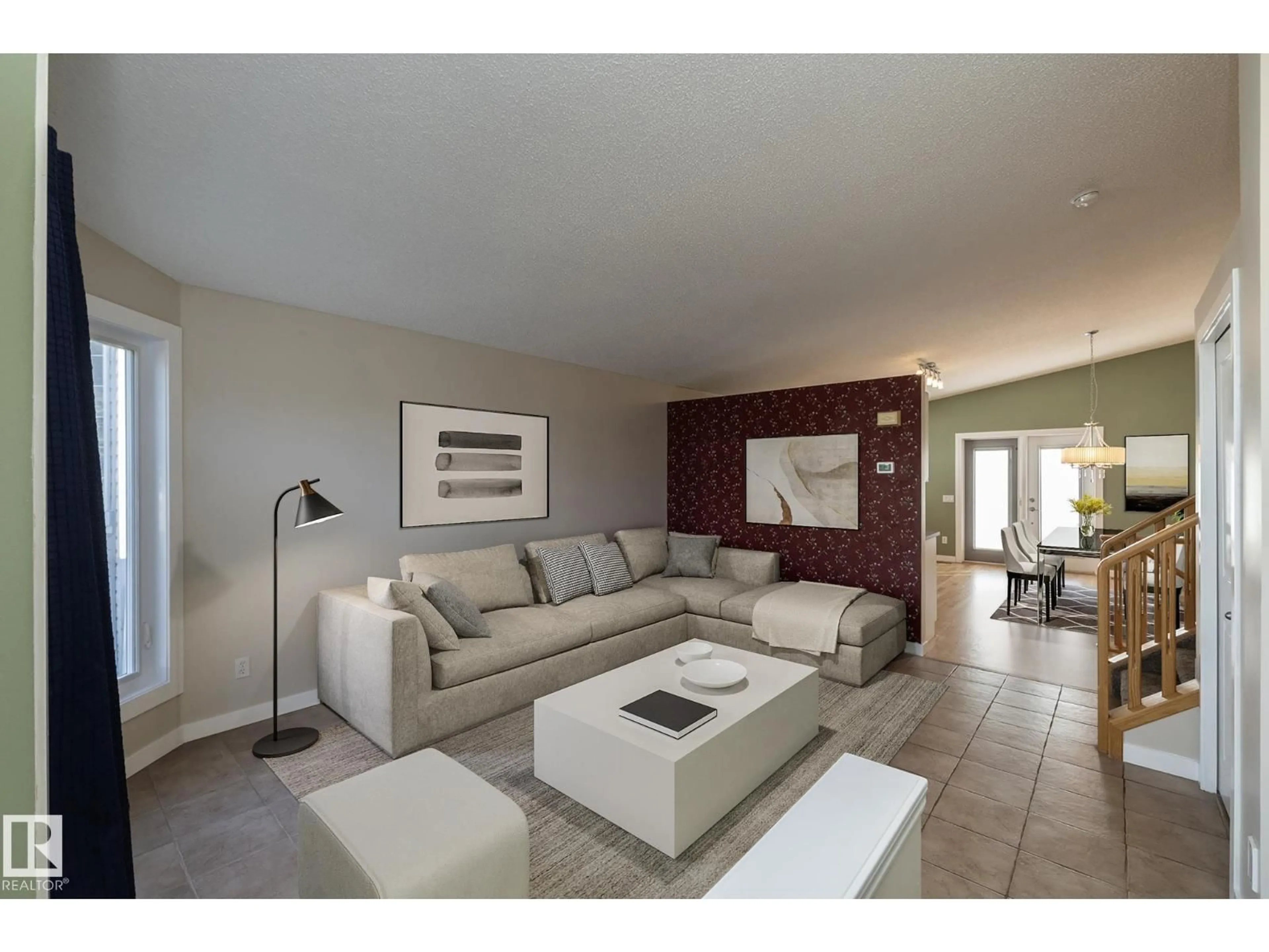 Living room with furniture, unknown for 5111 191 ST, Edmonton Alberta T6M2R6