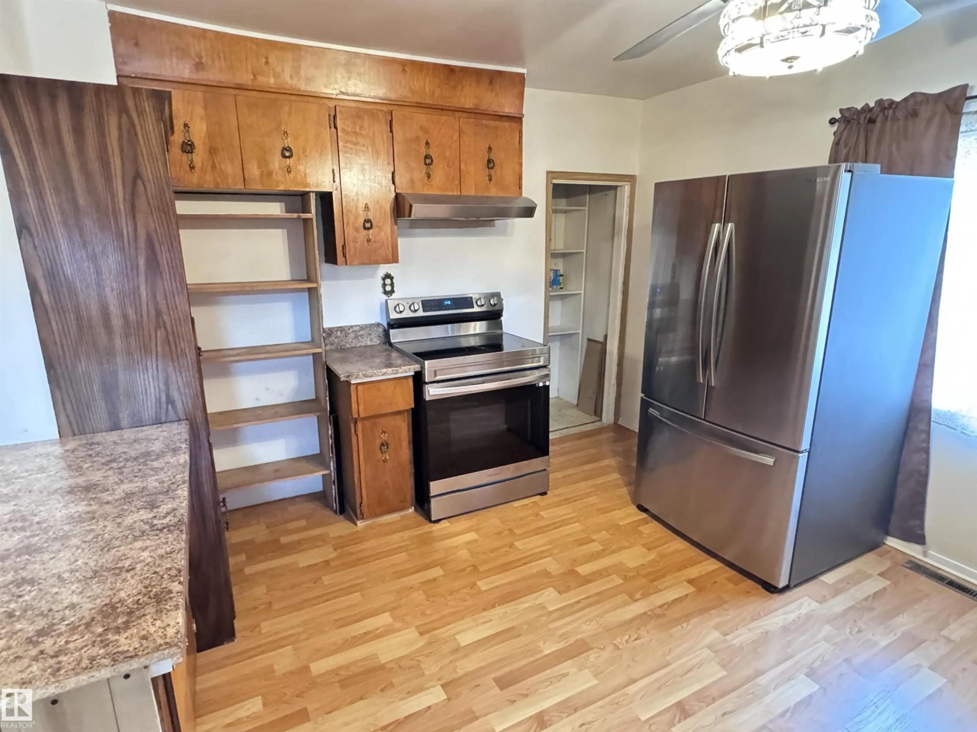 Standard kitchen, wood/laminate floor for 10411 102 ST, Westlock Alberta T7P1K7