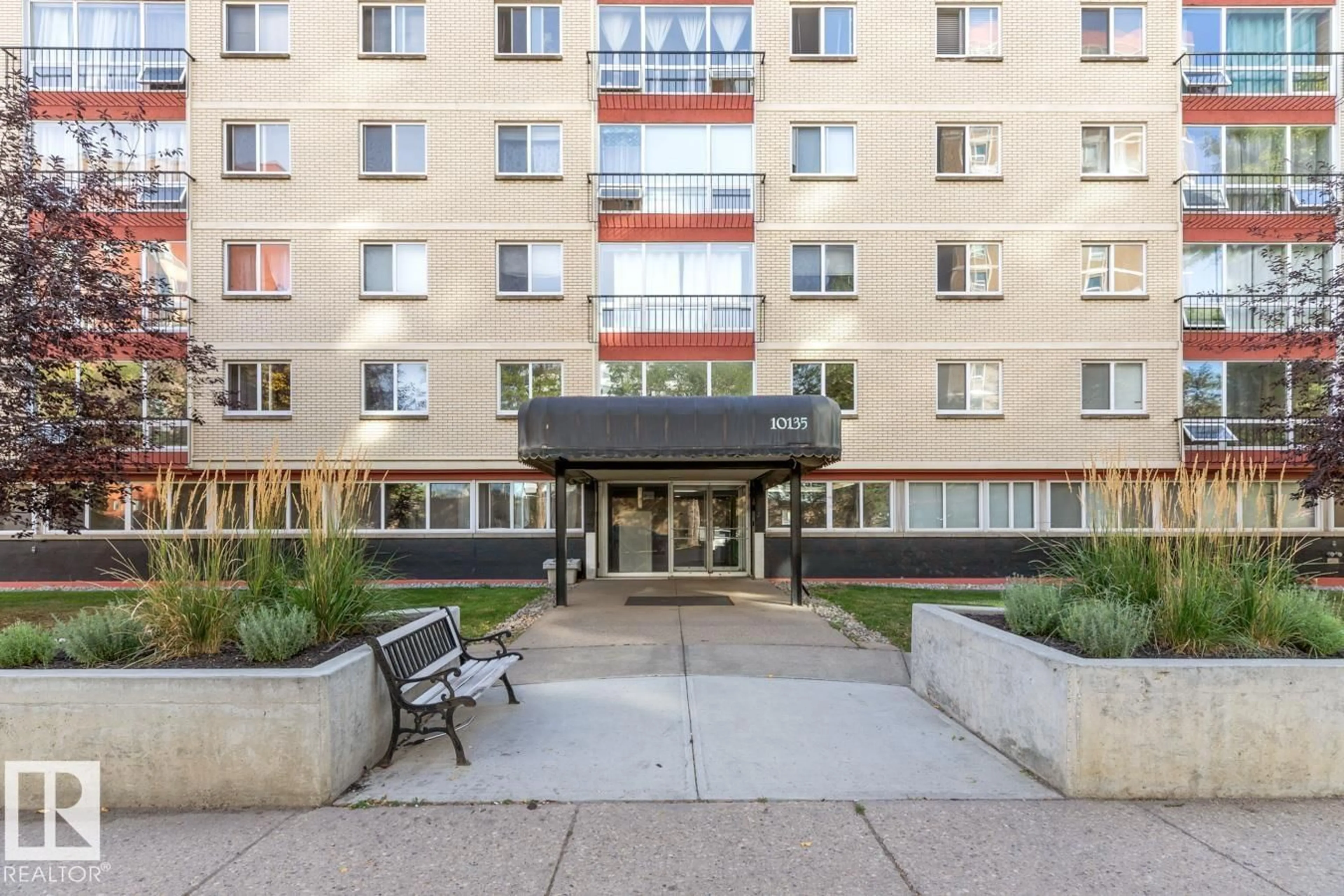 Patio, building for #205 - 10135 120 ST, Edmonton Alberta T5K2A1