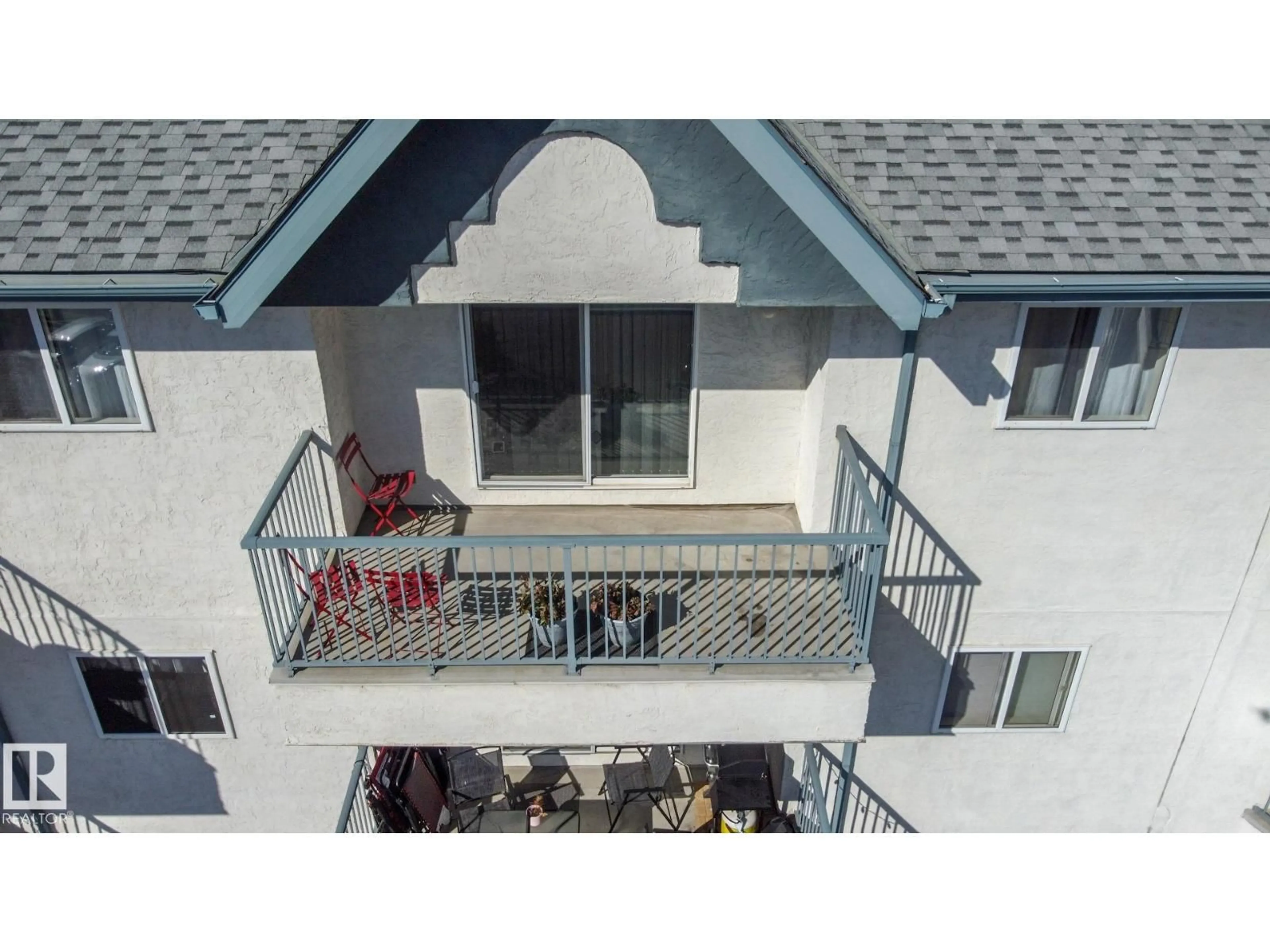 A pic from outside/outdoor area/front of a property/back of a property/a pic from drone, unknown for #429 - 9620 174 ST, Edmonton Alberta T5T6B9