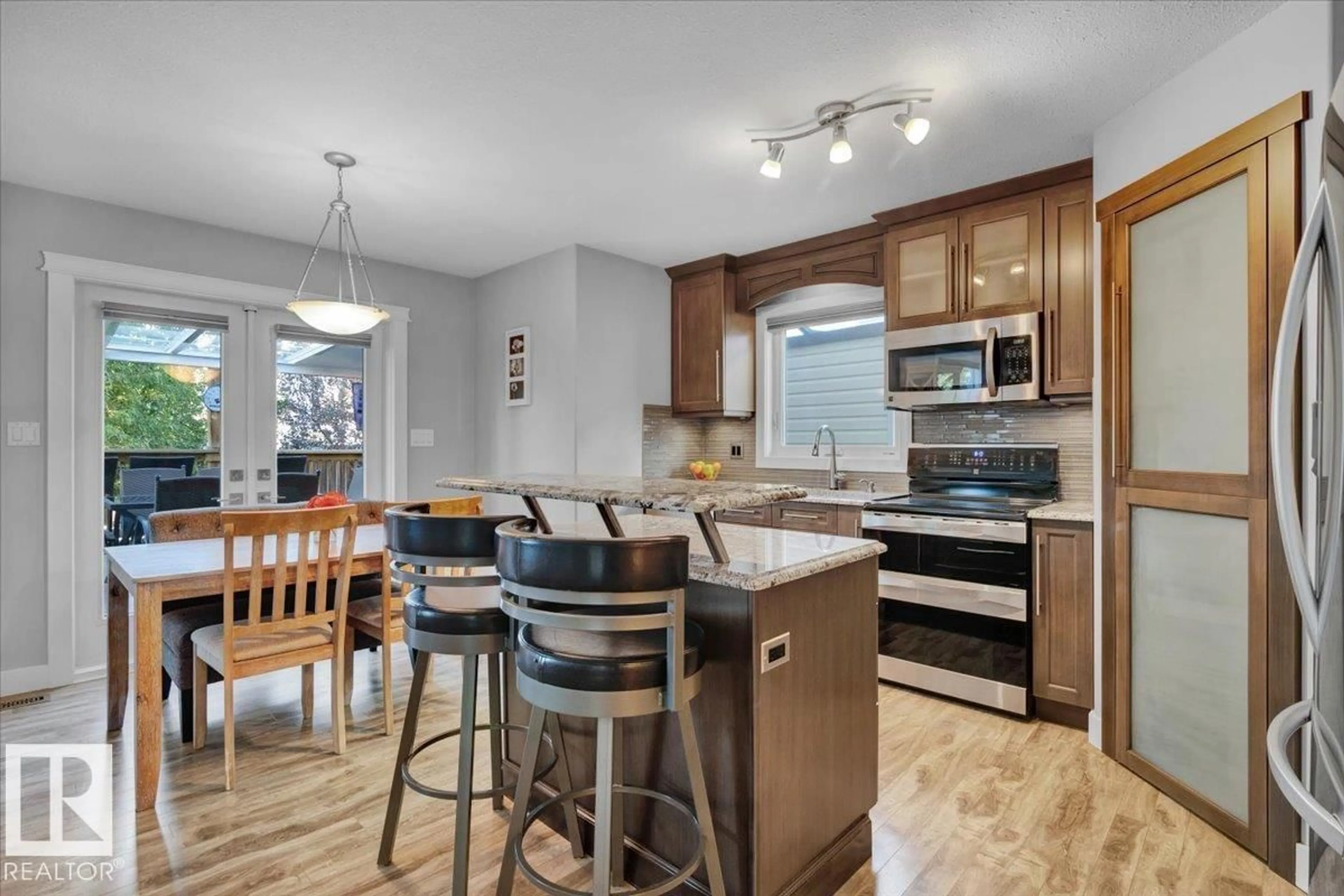 Open concept kitchen, unknown for 1808 37 AV, Edmonton Alberta T6T1S6
