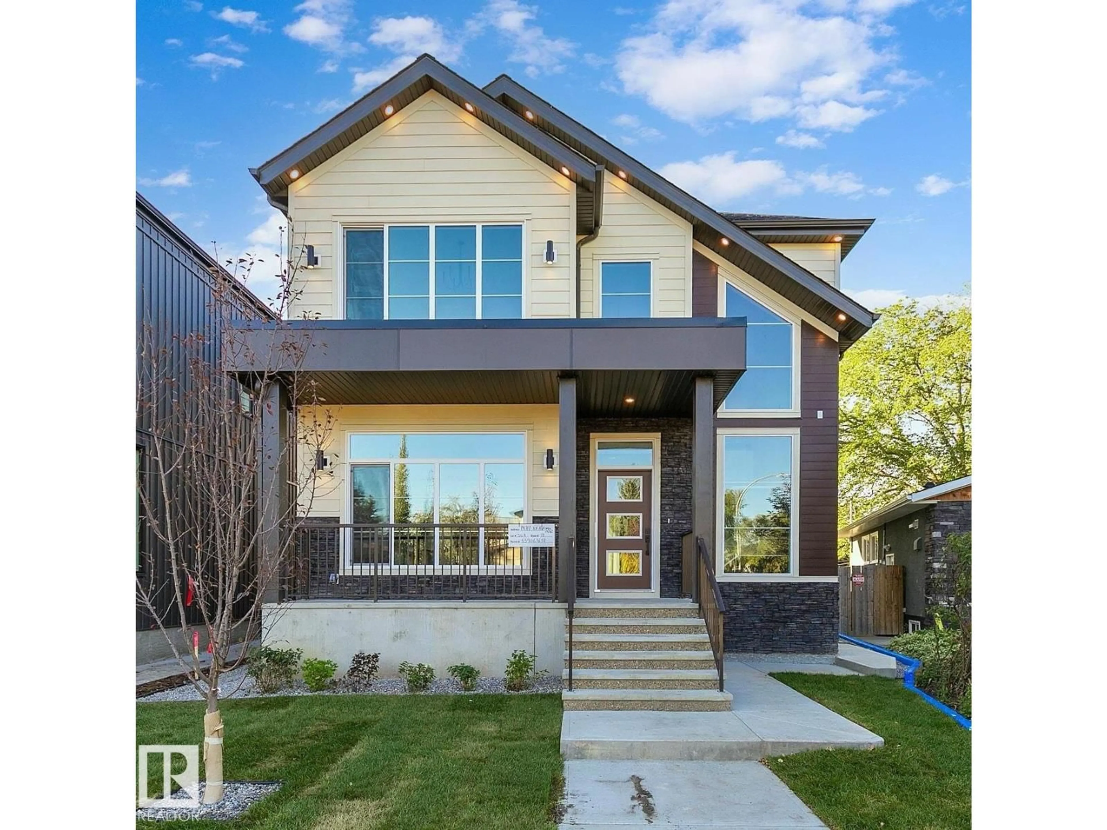 Home with brick exterior material, street for NW - 14717 88 AV, Edmonton Alberta T5R4J9