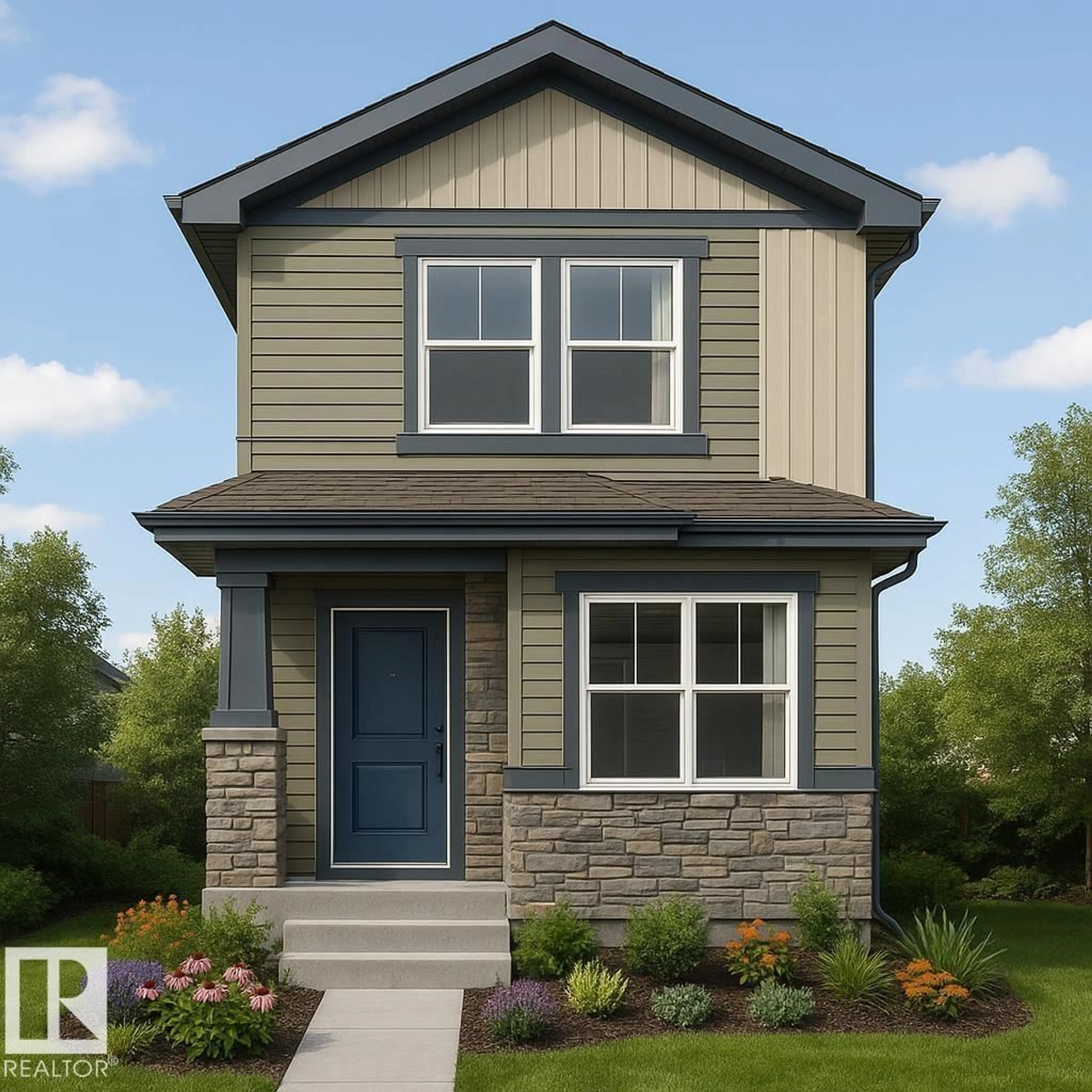 Home with vinyl exterior material, street for 3618 42 AV, Beaumont Alberta T4X3B3