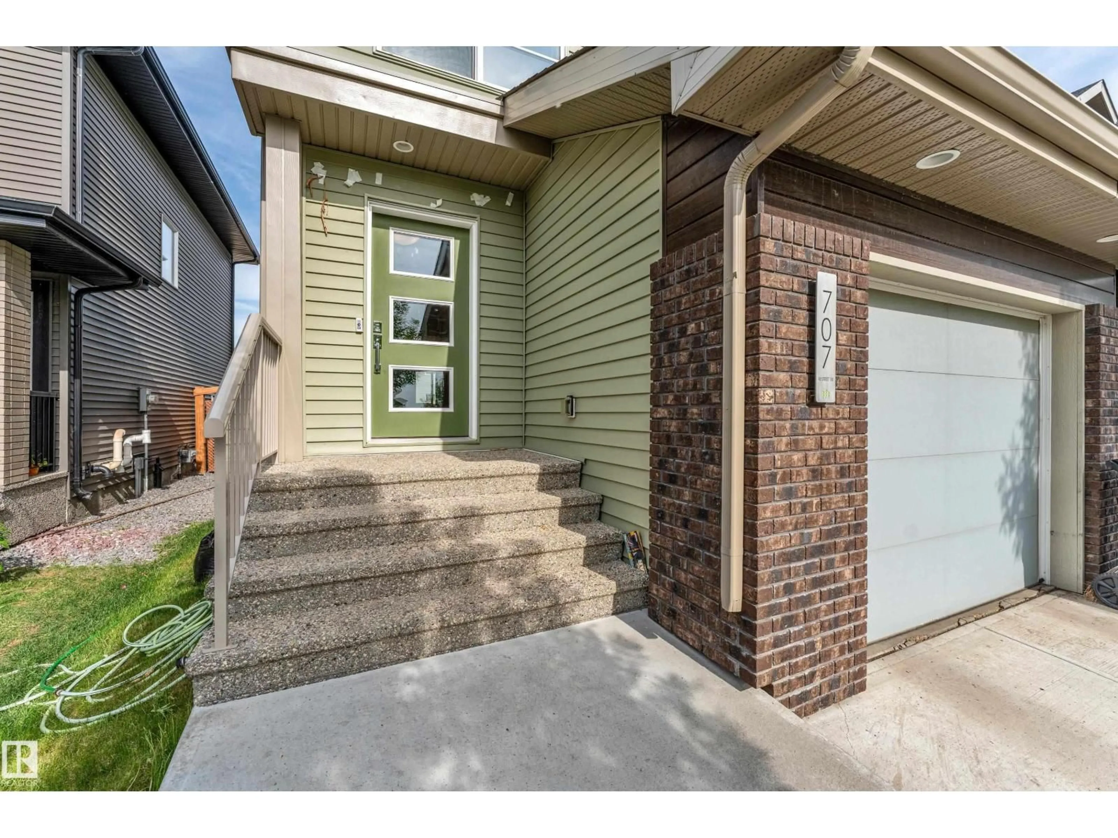 Home with brick exterior material, street for 707 40 ST, Edmonton Alberta T6X2G4