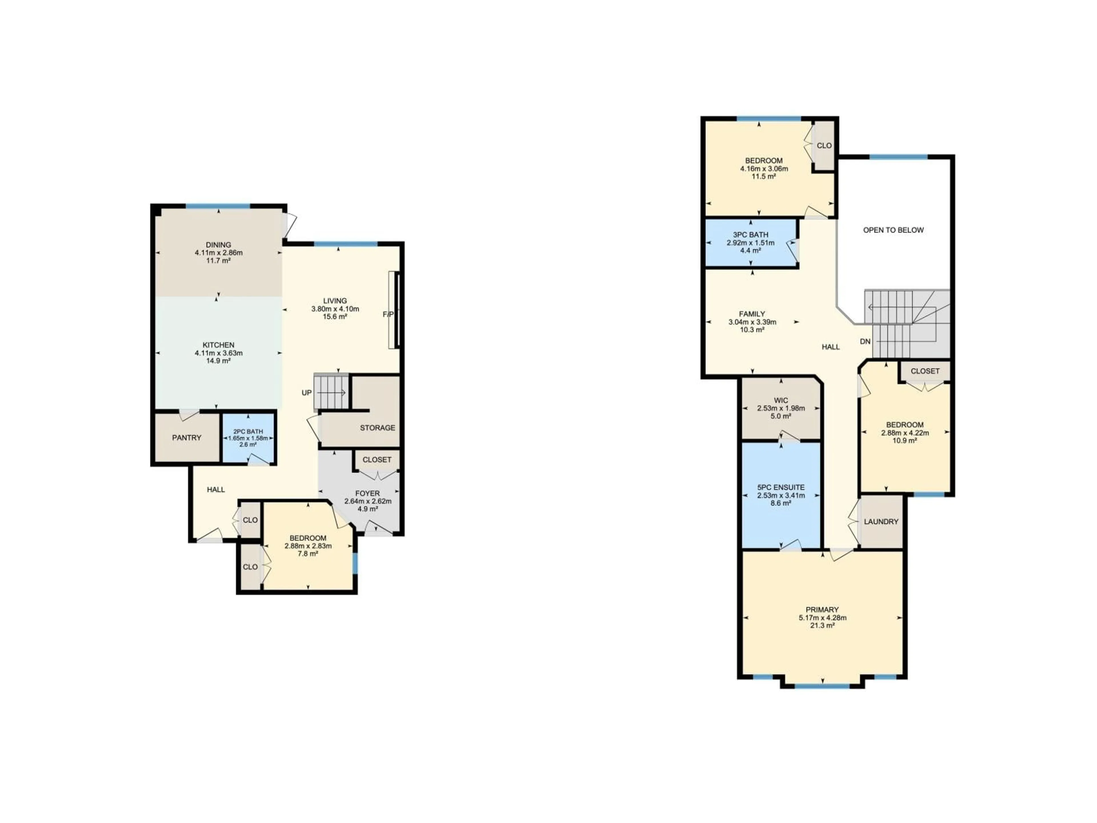 Floor plan for 43 MAPLE, Gibbons Alberta T0A1N0