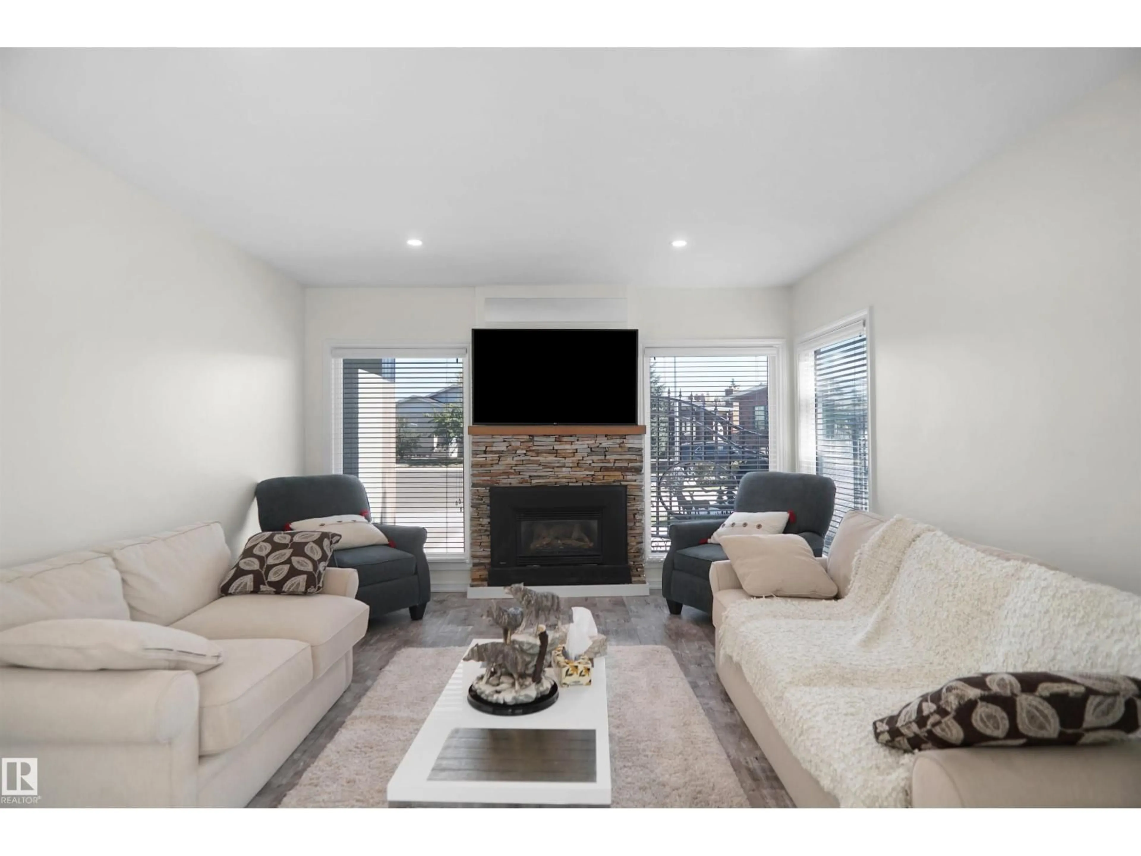 Living room with furniture, unknown for 16008 101 ST NW, Edmonton Alberta T5X5B4