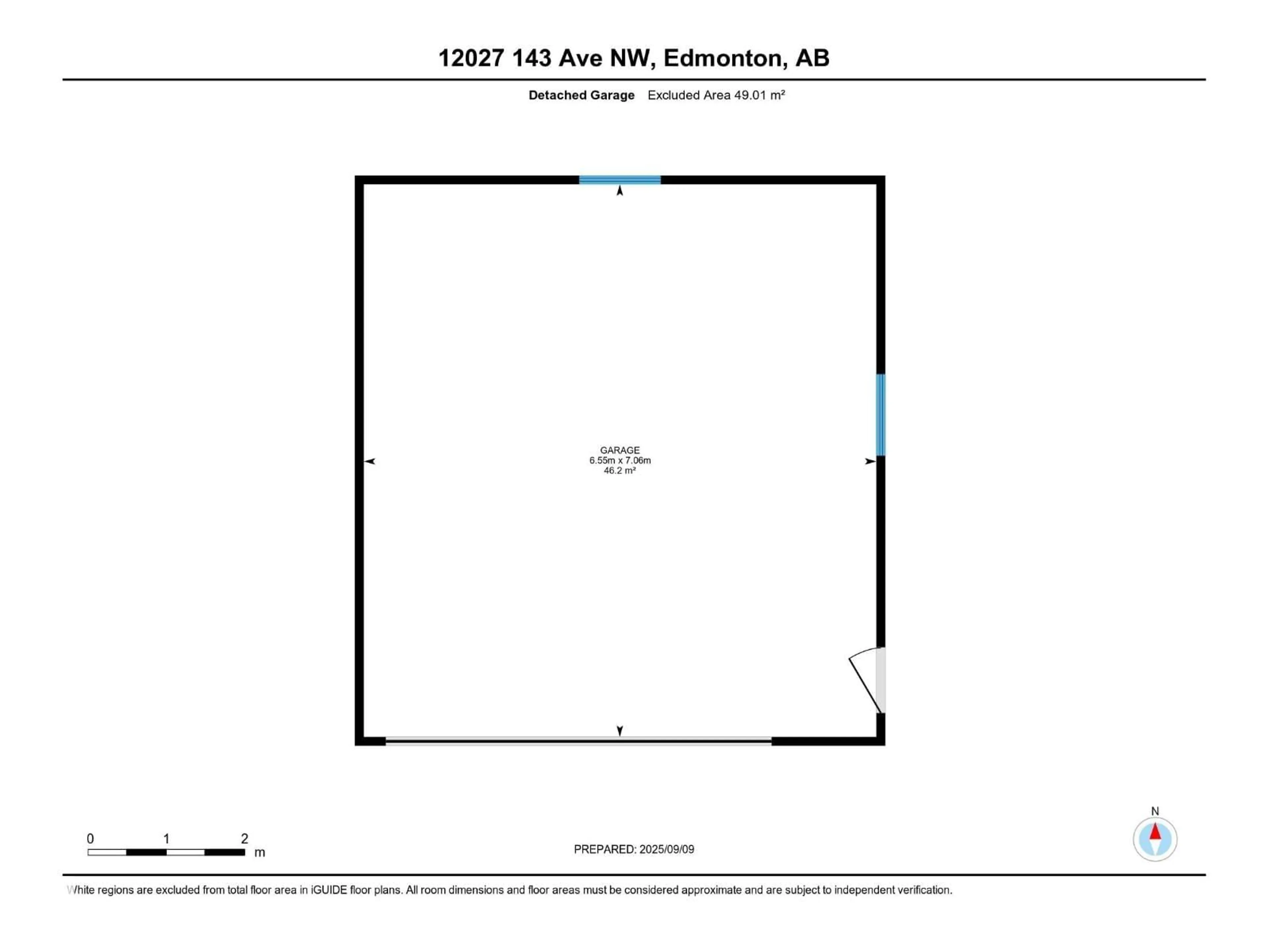 Floor plan for 12027 143 AV, Edmonton Alberta T5X3T7