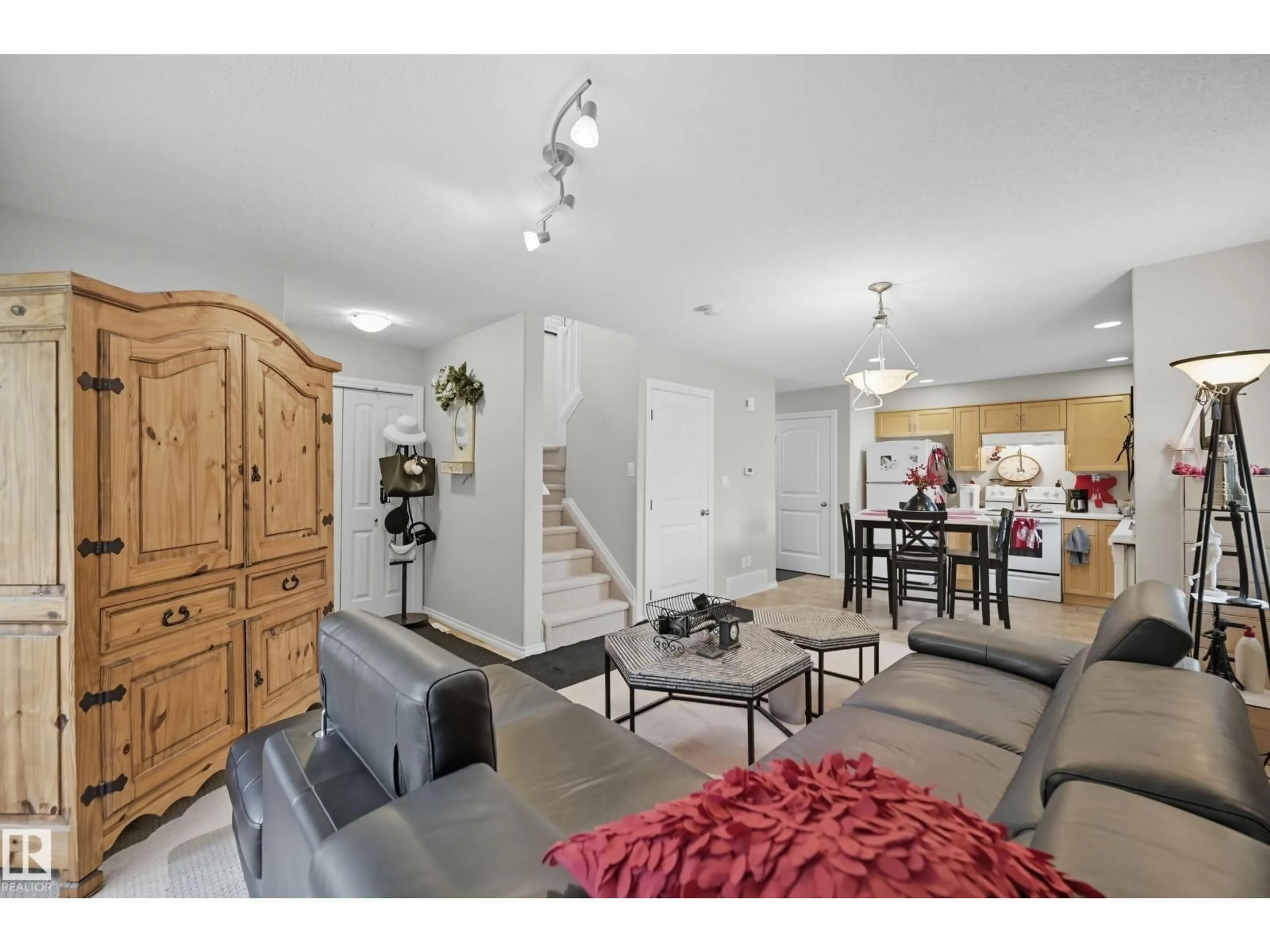 Living room with furniture, unknown for 11236 84 ST, Edmonton Alberta T5B3A9